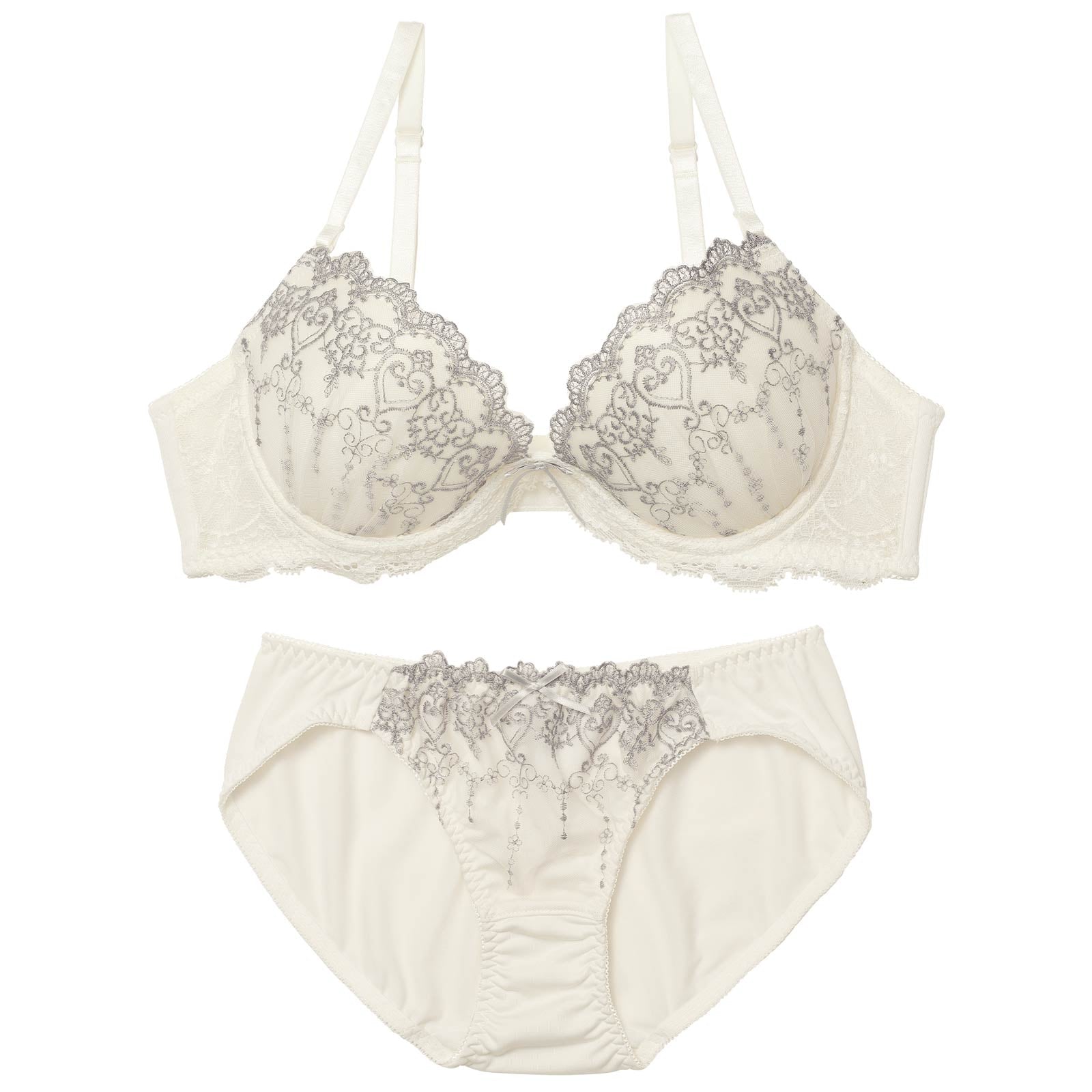 【EFサイズ】フェアリーハートブラジャー&フルバックショーツ