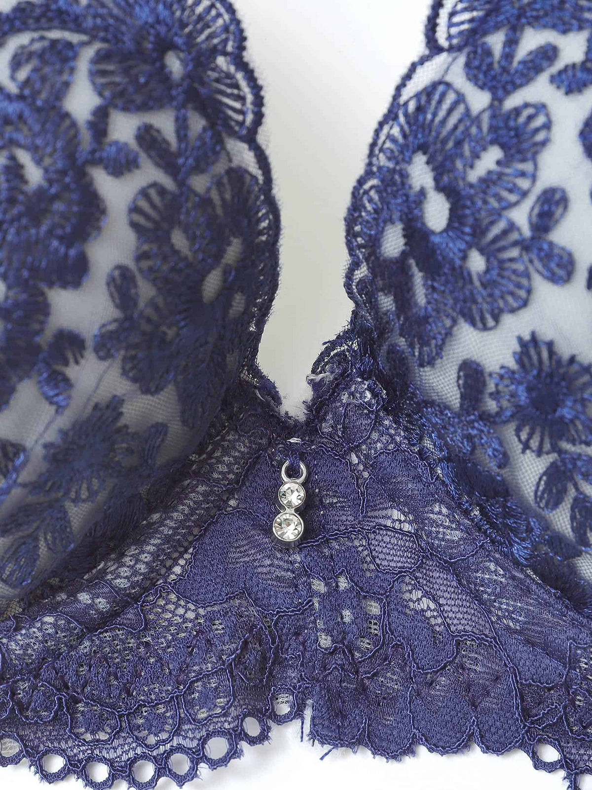 10/14新作!グレイスシアーフラワーブラジャー&フルバックショーツ