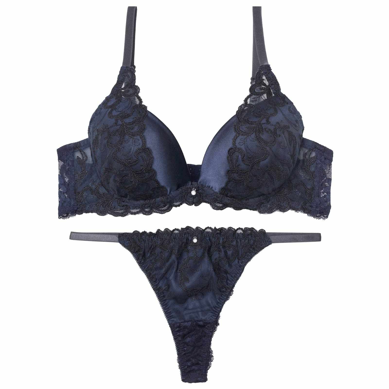 10/3新作!ブリリアントアイビーブラジャー&バック透けTバックショーツ