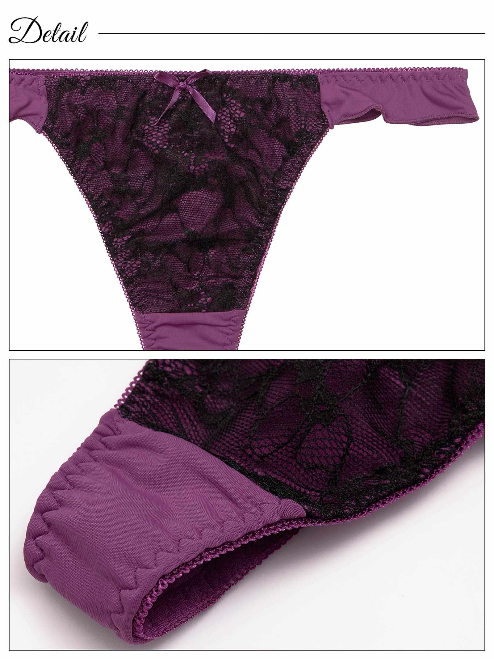 10/1新作![3way]ドーリーレースアップフリルブラジャー&Tバックショーツ