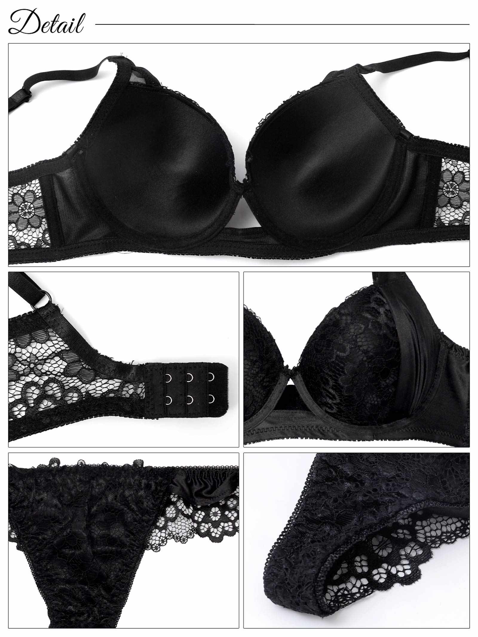 7/30新作!【三上悠亜着用】ノーブルレーシィホール育乳脇高ブラジャー&バック透けTバックショーツ