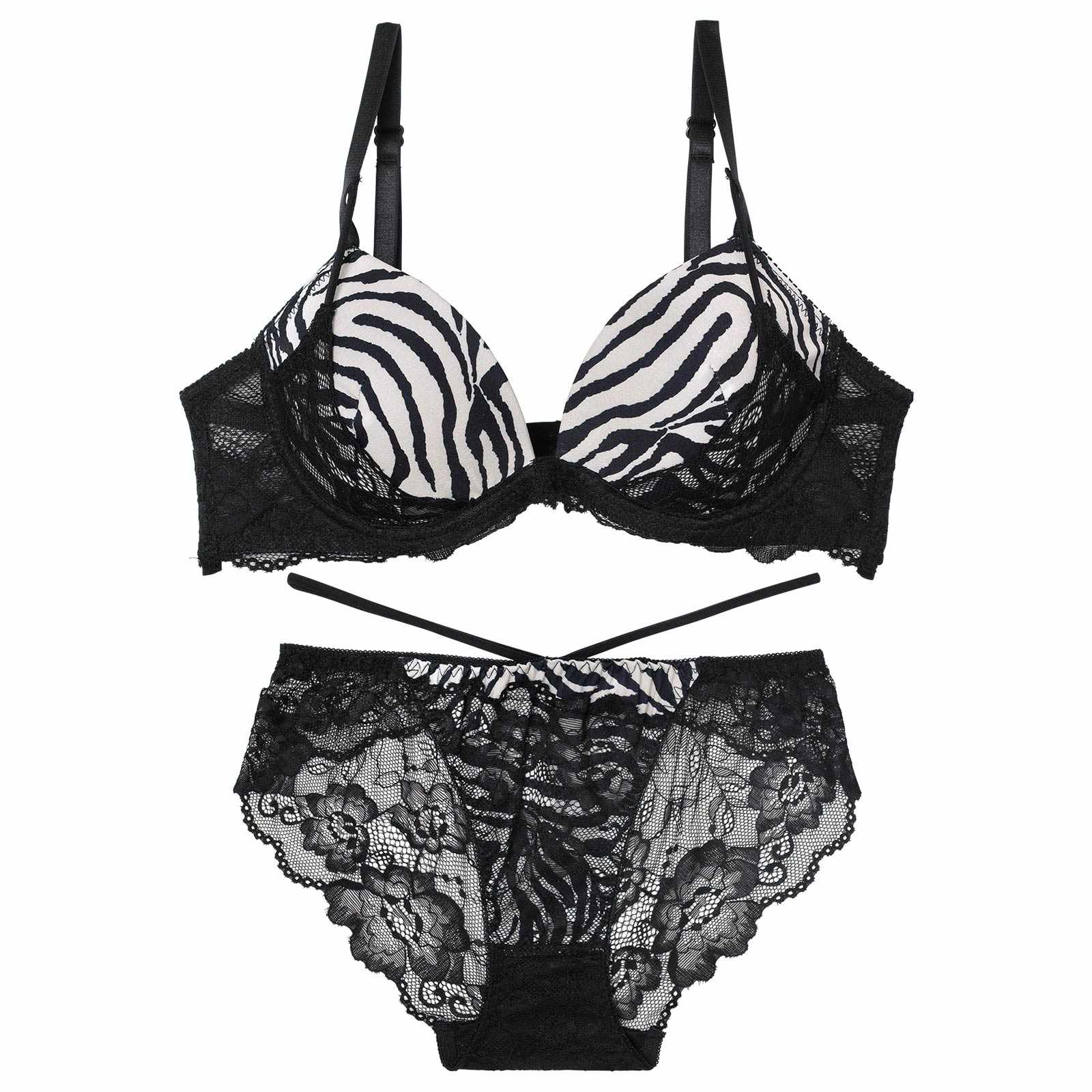 12/5再販!ビターアニマルレーシィブラジャー&バック透けフルバックショーツ