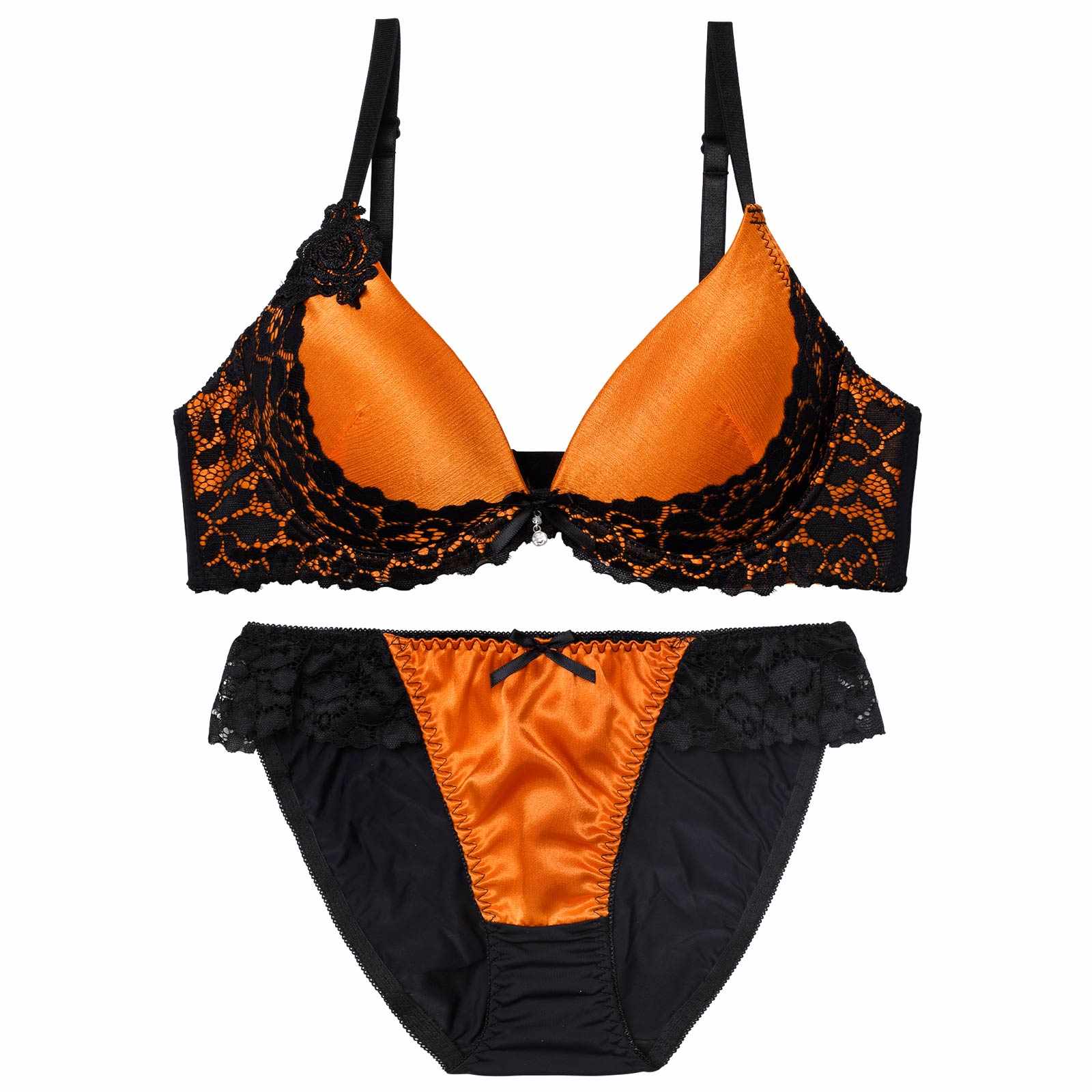 10/13新作!ナイトメアレースブラジャー&フルバックショーツ
