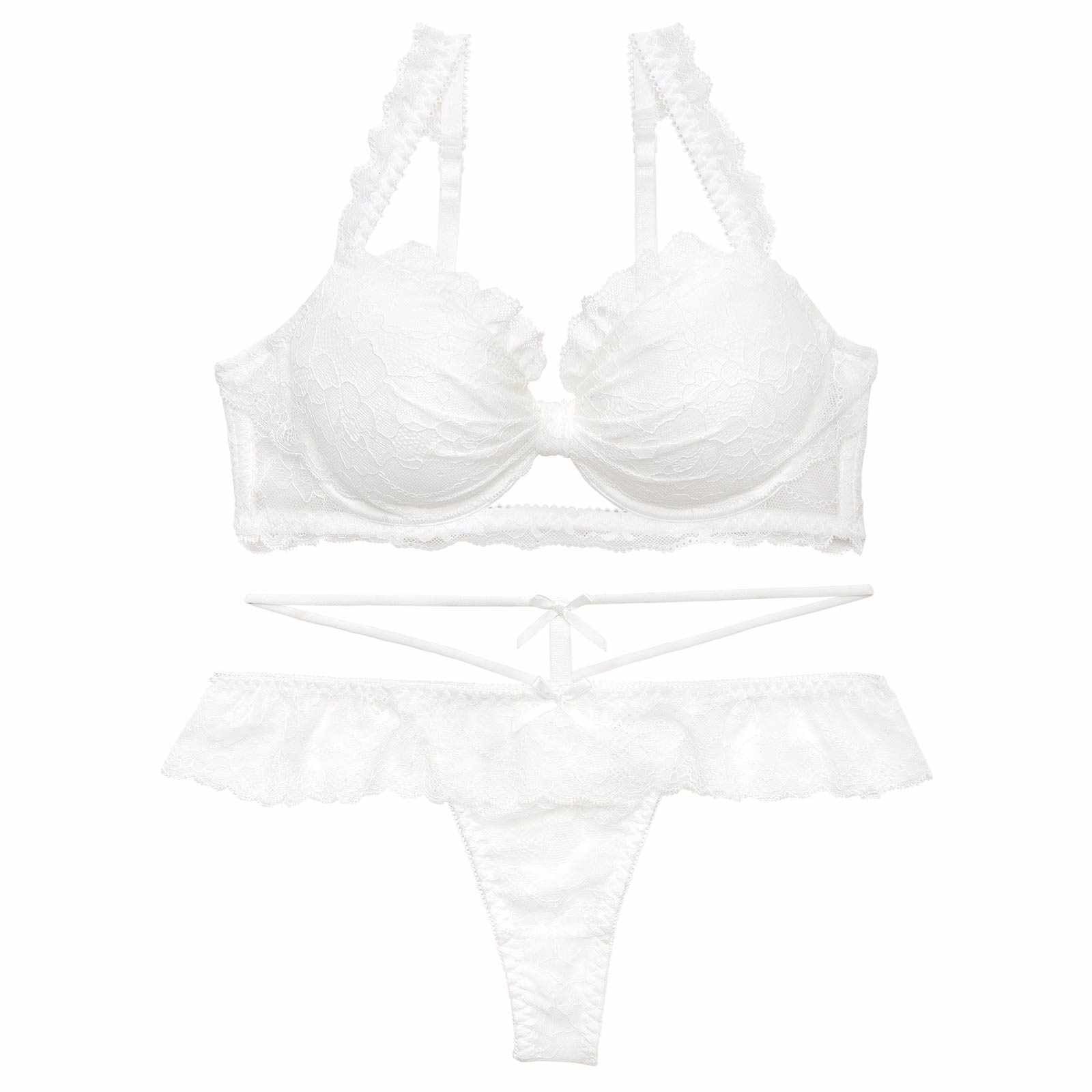 4/22新作!【かとゆり着用】ドーリーリボンコードブラジャー&バック透けTバックショーツ