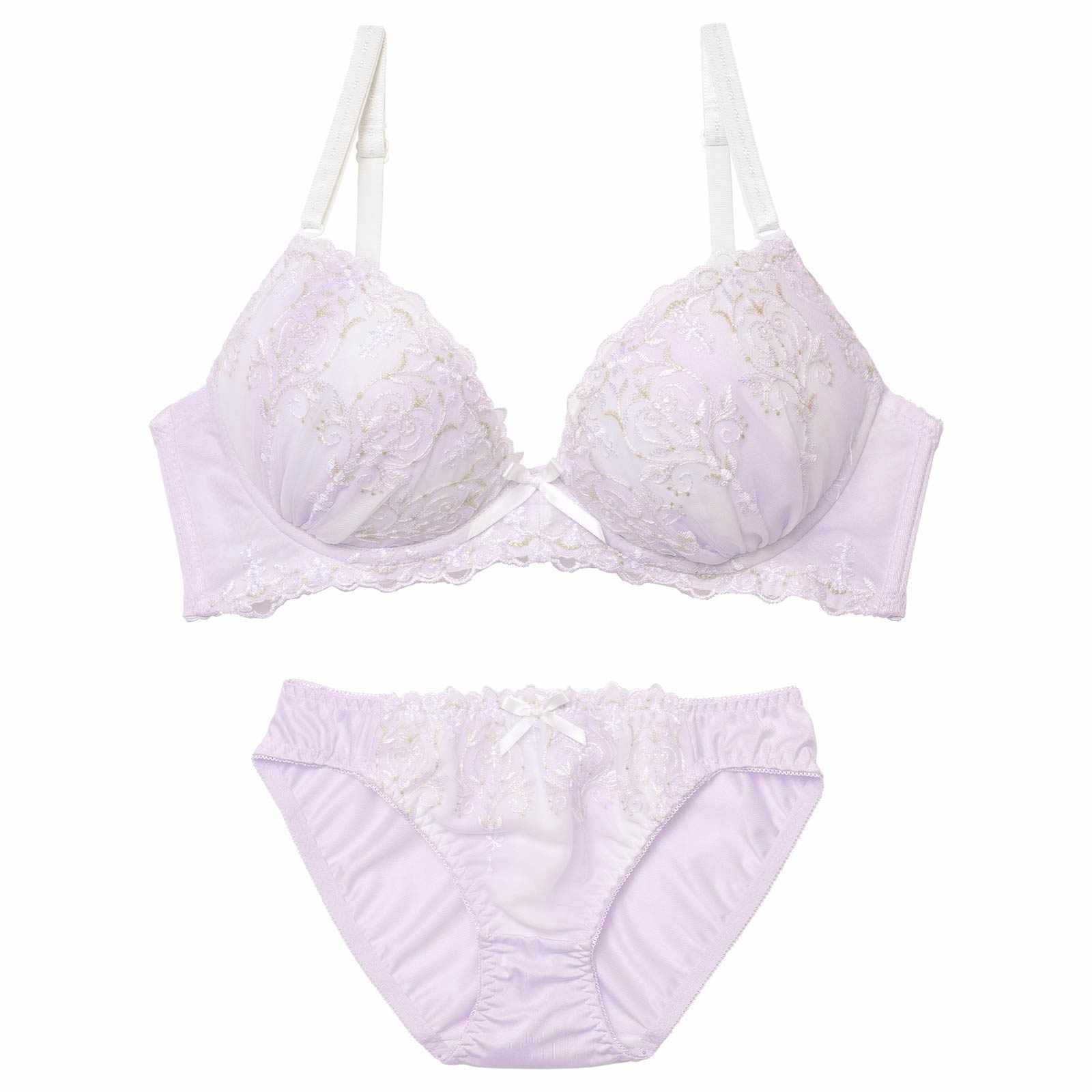 プリンセスアイビーマーブルブラジャー&フルバックショーツ