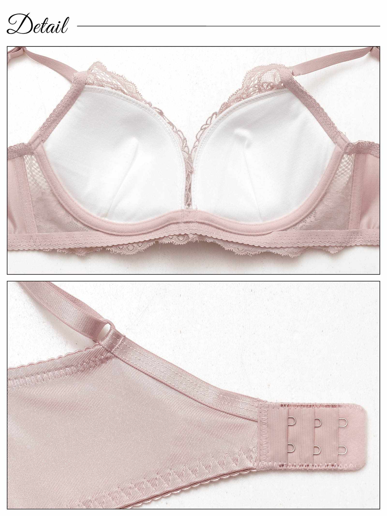 9/22新作!グレイスフラワーアイビー育乳脇高ブラジャー&フルバックショーツ