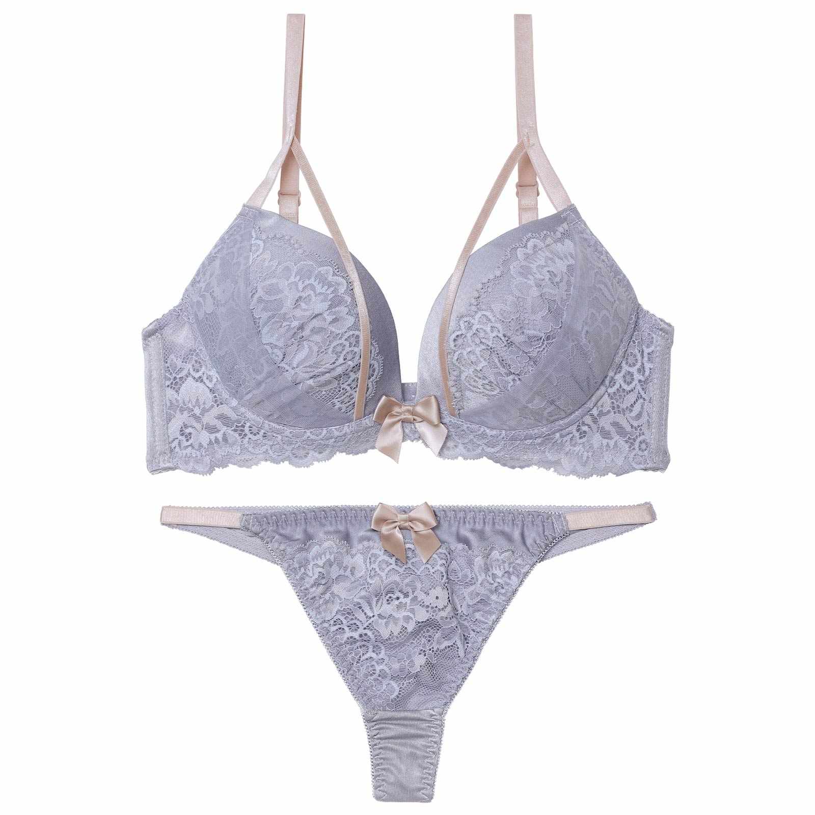 4/17新作!ダスティコードレースブラジャー&Tバックショーツ