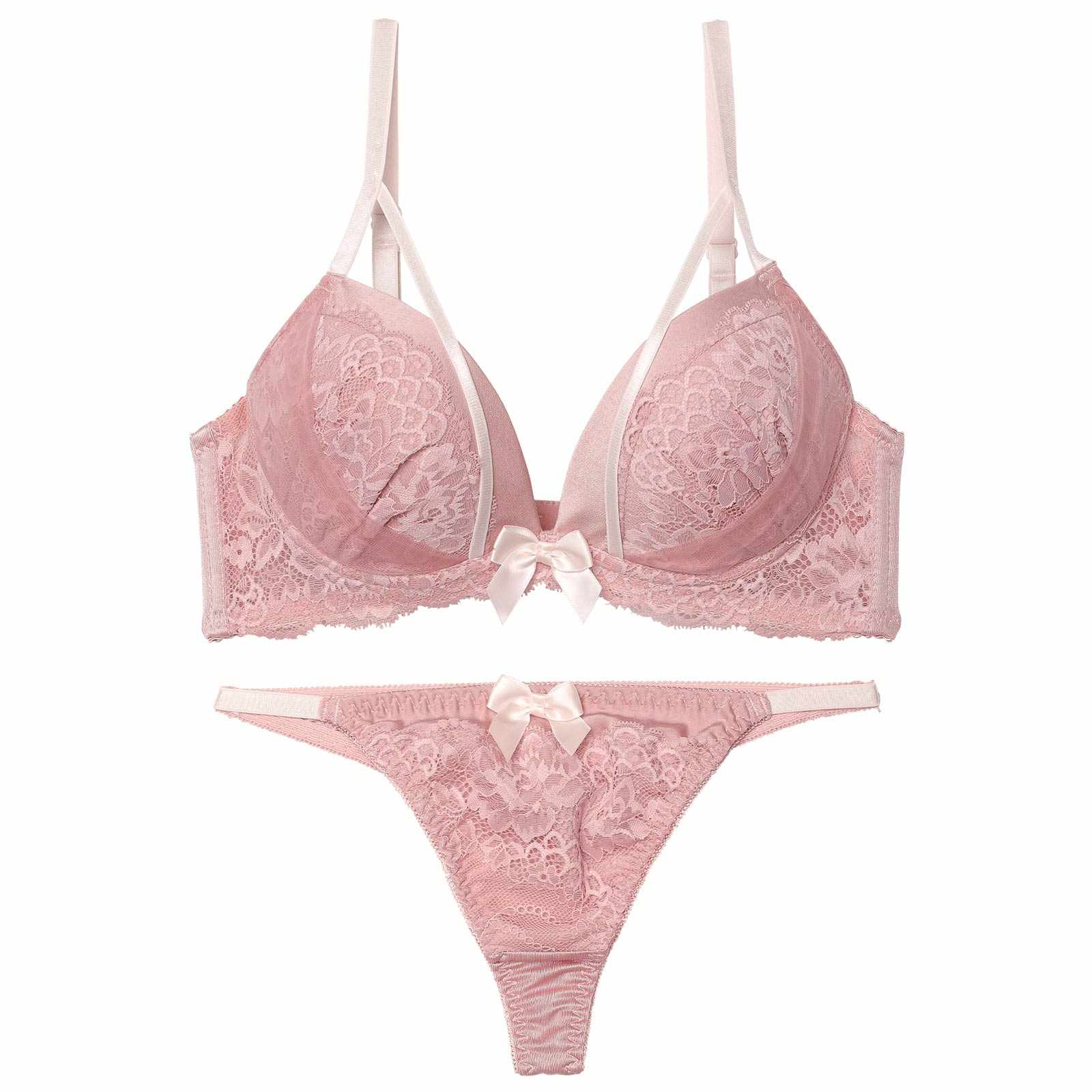 4/17新作!ダスティコードレースブラジャー&Tバックショーツ