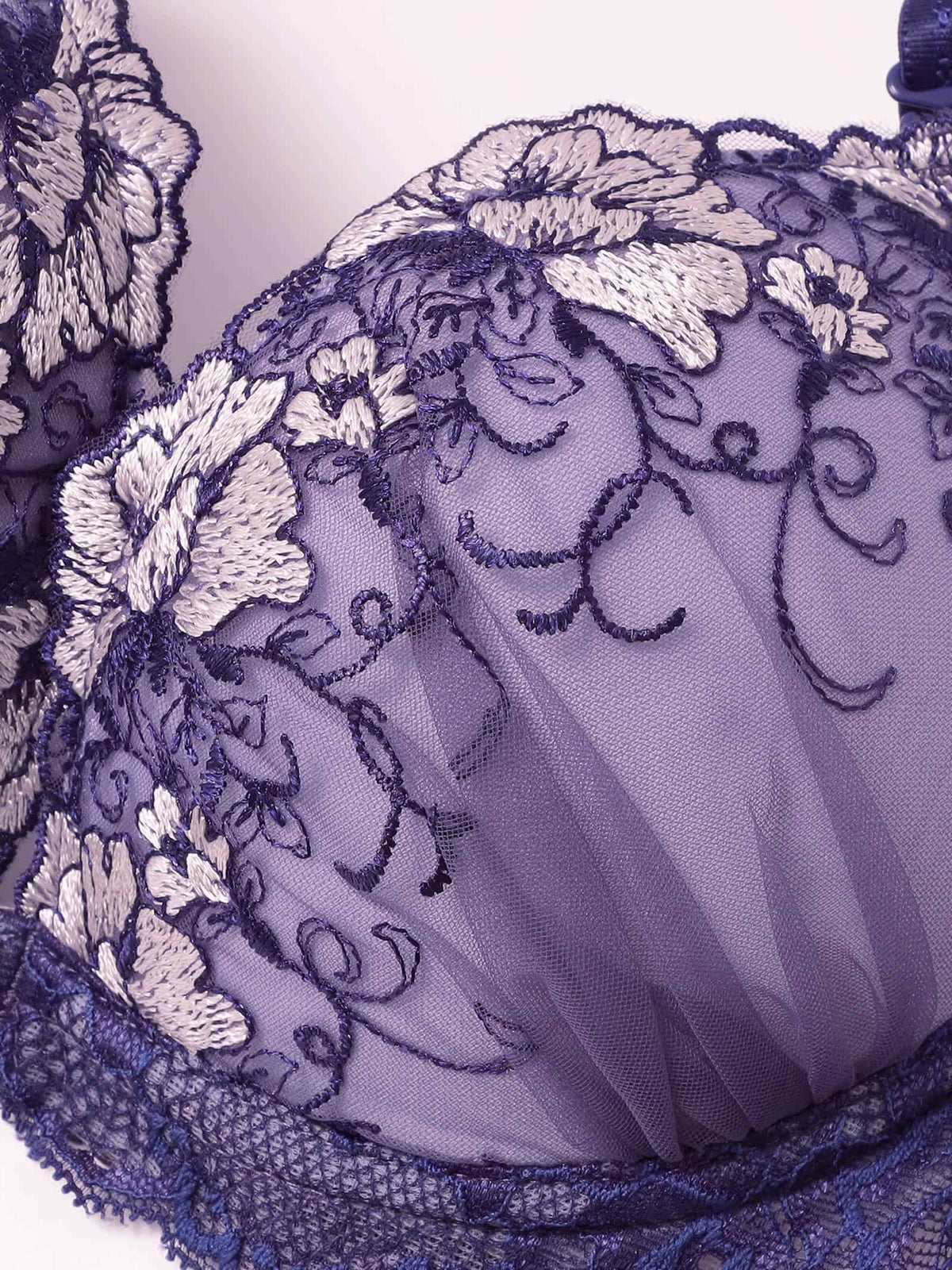 10/16新作!グラマラスブルーム育乳脇高ブラジャー&フルバックショーツ