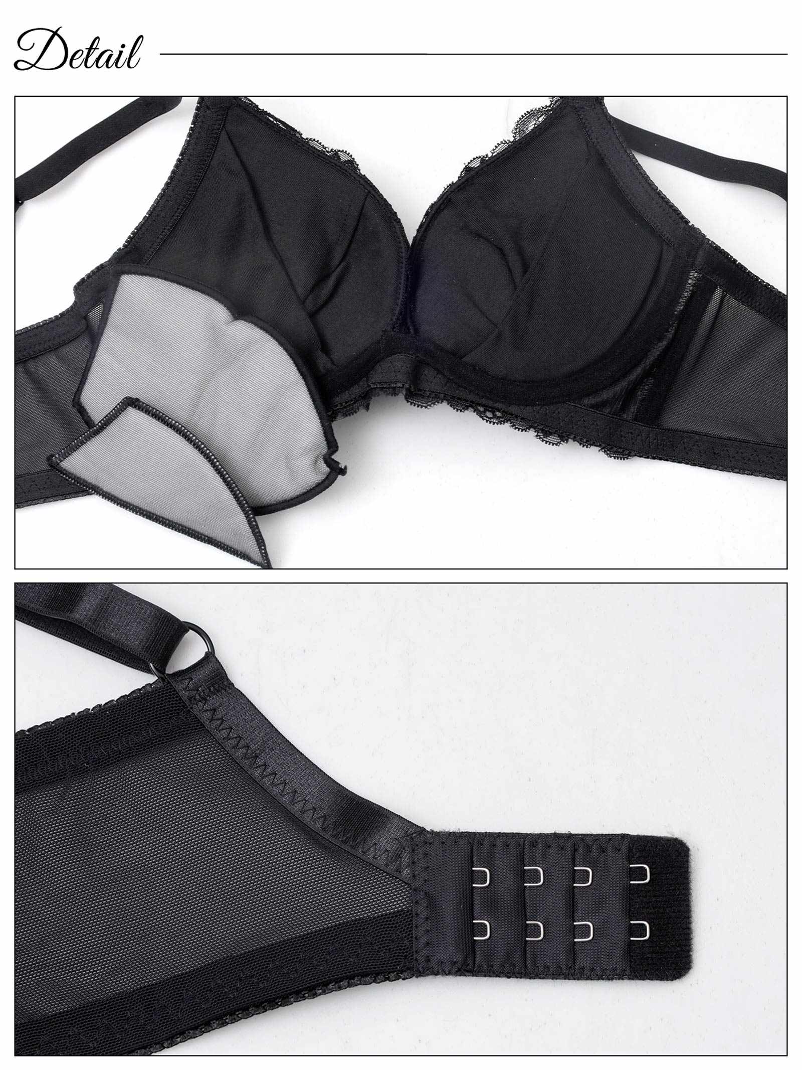 8/20新作!レーシーグラマラスブラジャー&フルバックショーツ