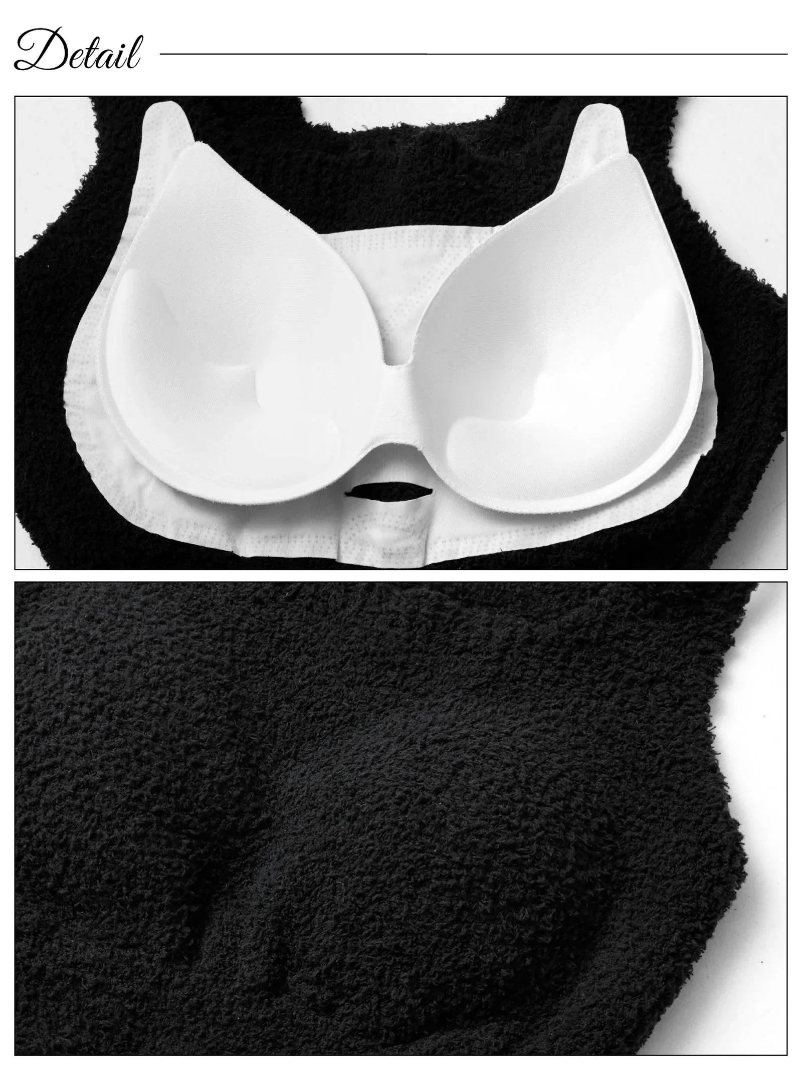 【ノンワイヤー】もこもこガーリーブラジャー単品