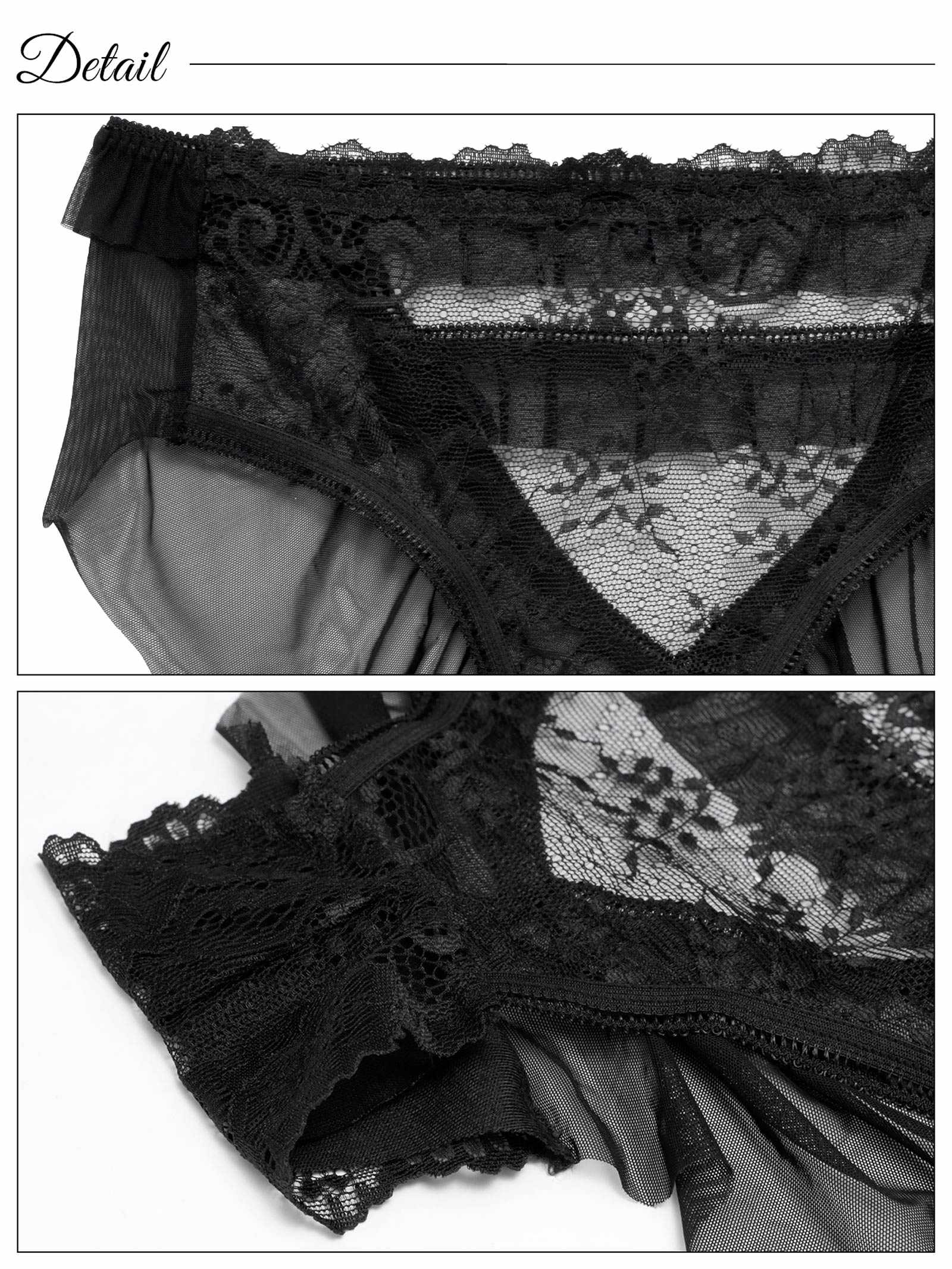 12/22新作!シアーフリルカットアウトフルバックショーツ単品
