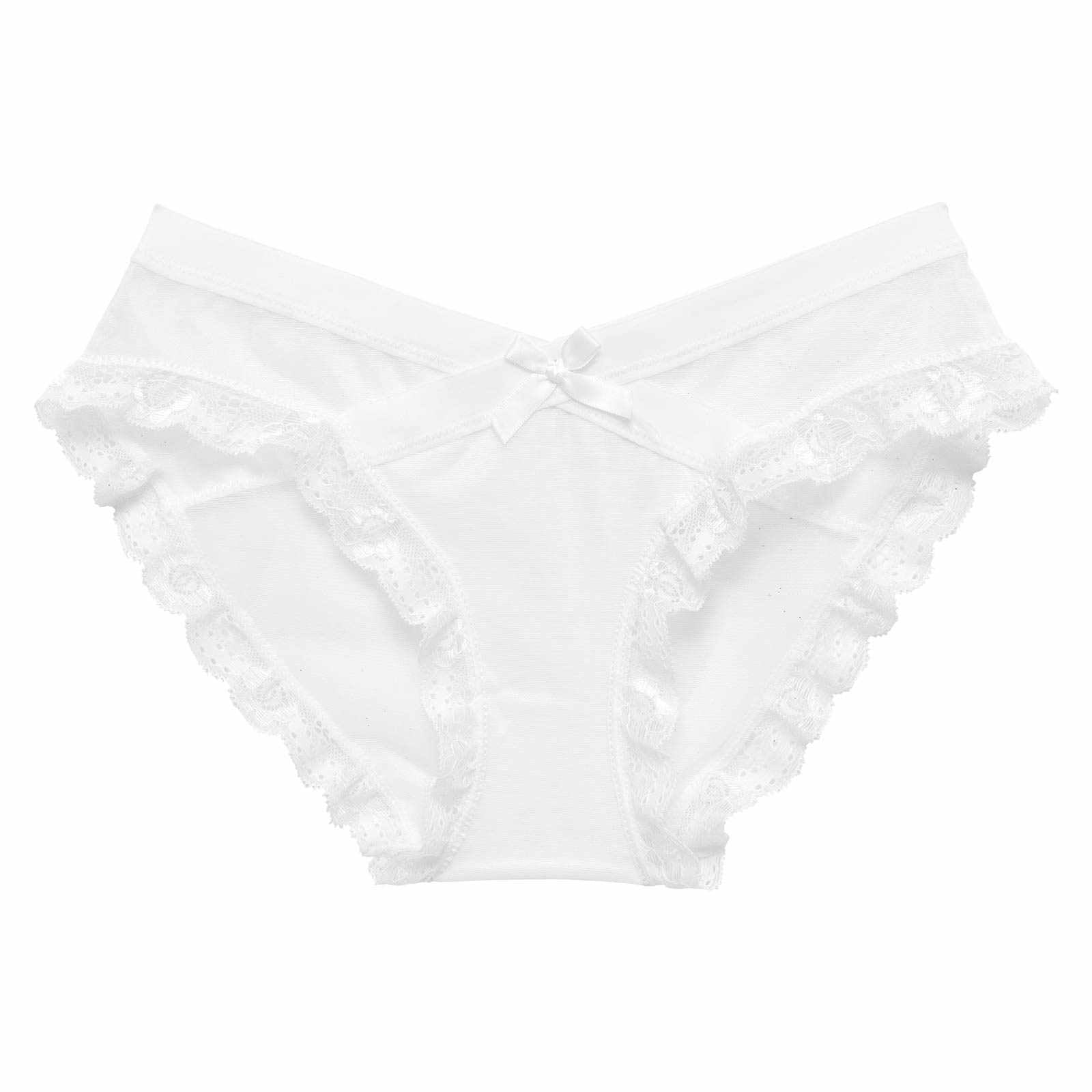 12/26新作!クロスシアーレースフルバックショーツ単品