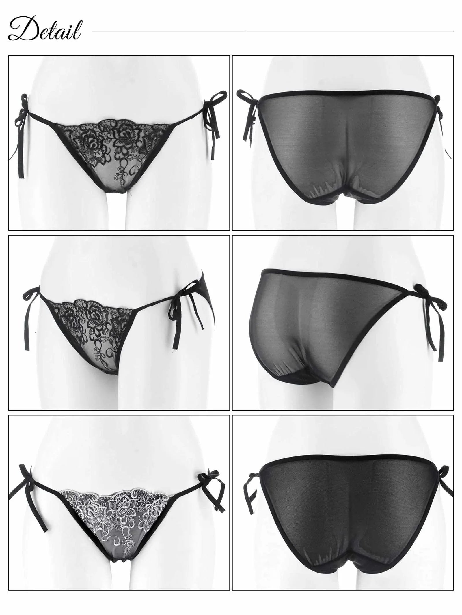 2/11新作!ブルーミングシアーサイド紐フルバックショーツ単品