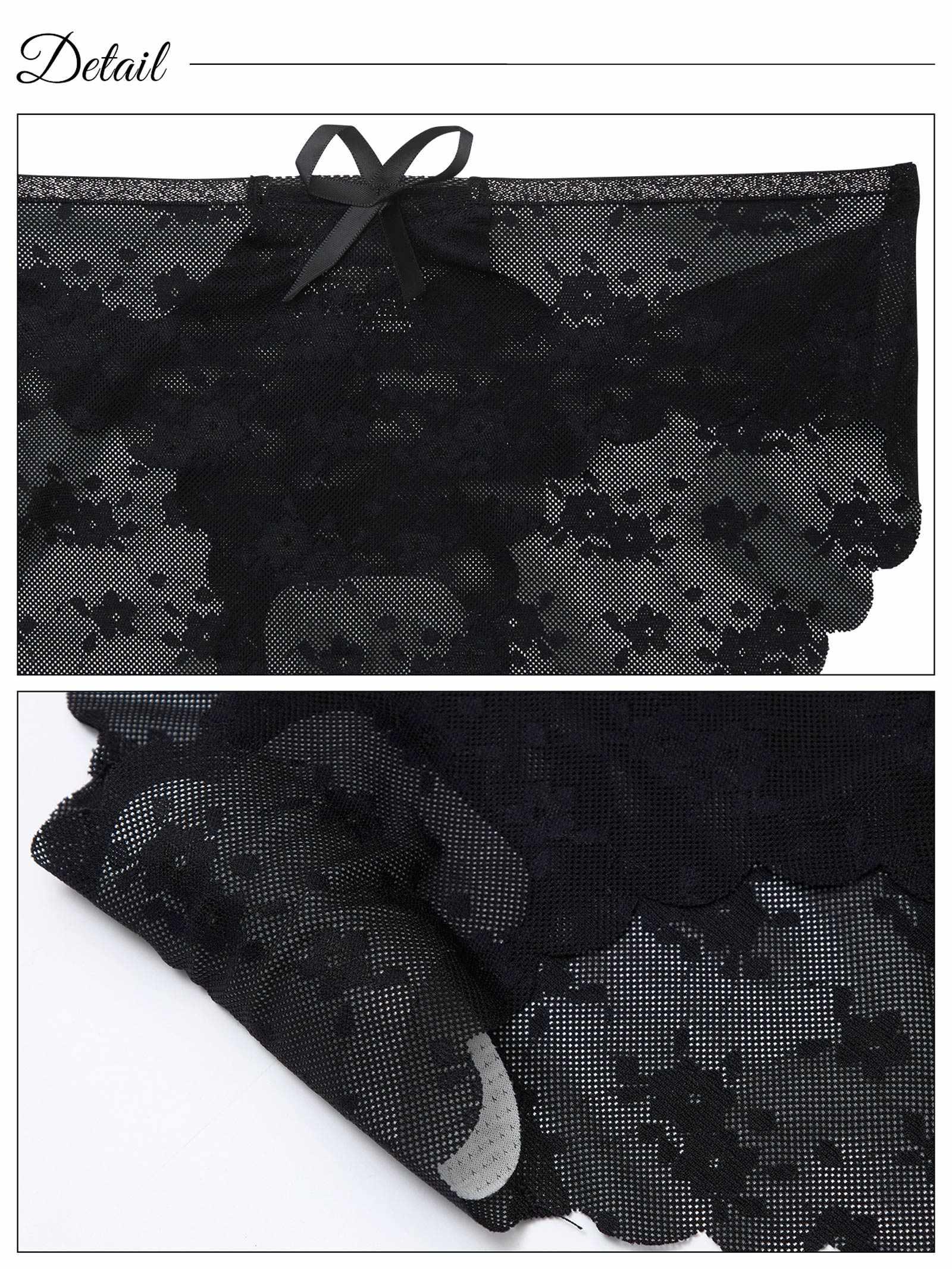 2/9新作!スカラップフラワーコードフルバックショーツ単品