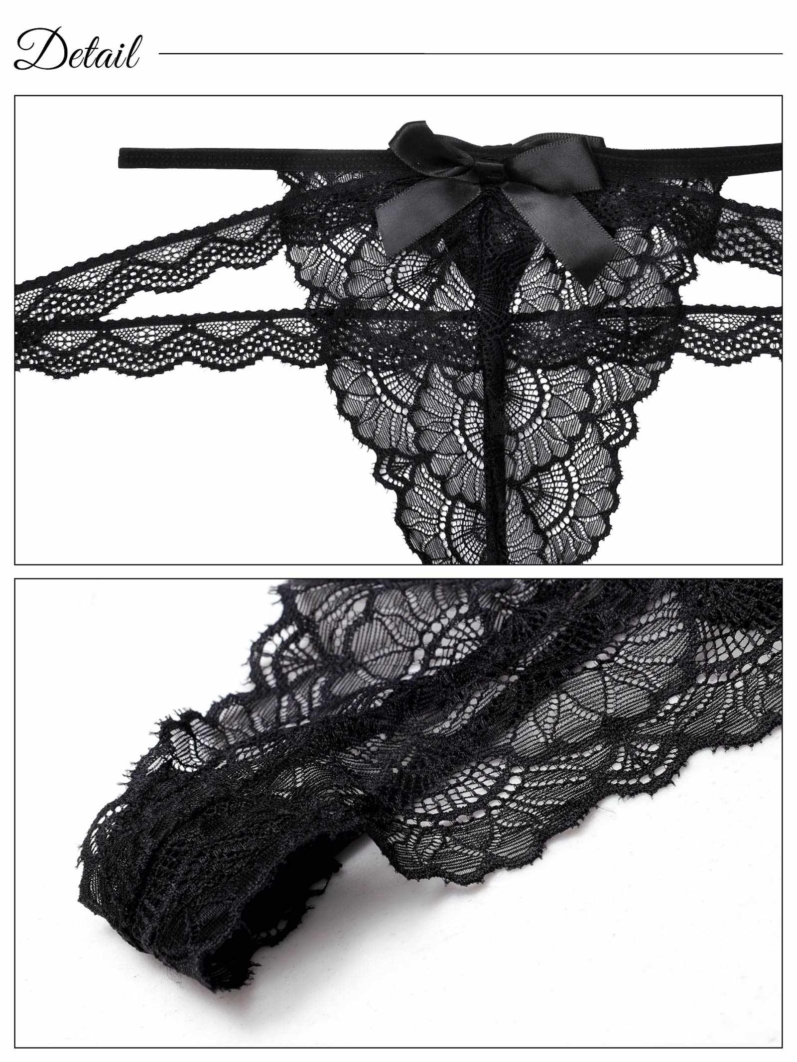 1/28新作!シャルムリボンレースTバックショーツ単品