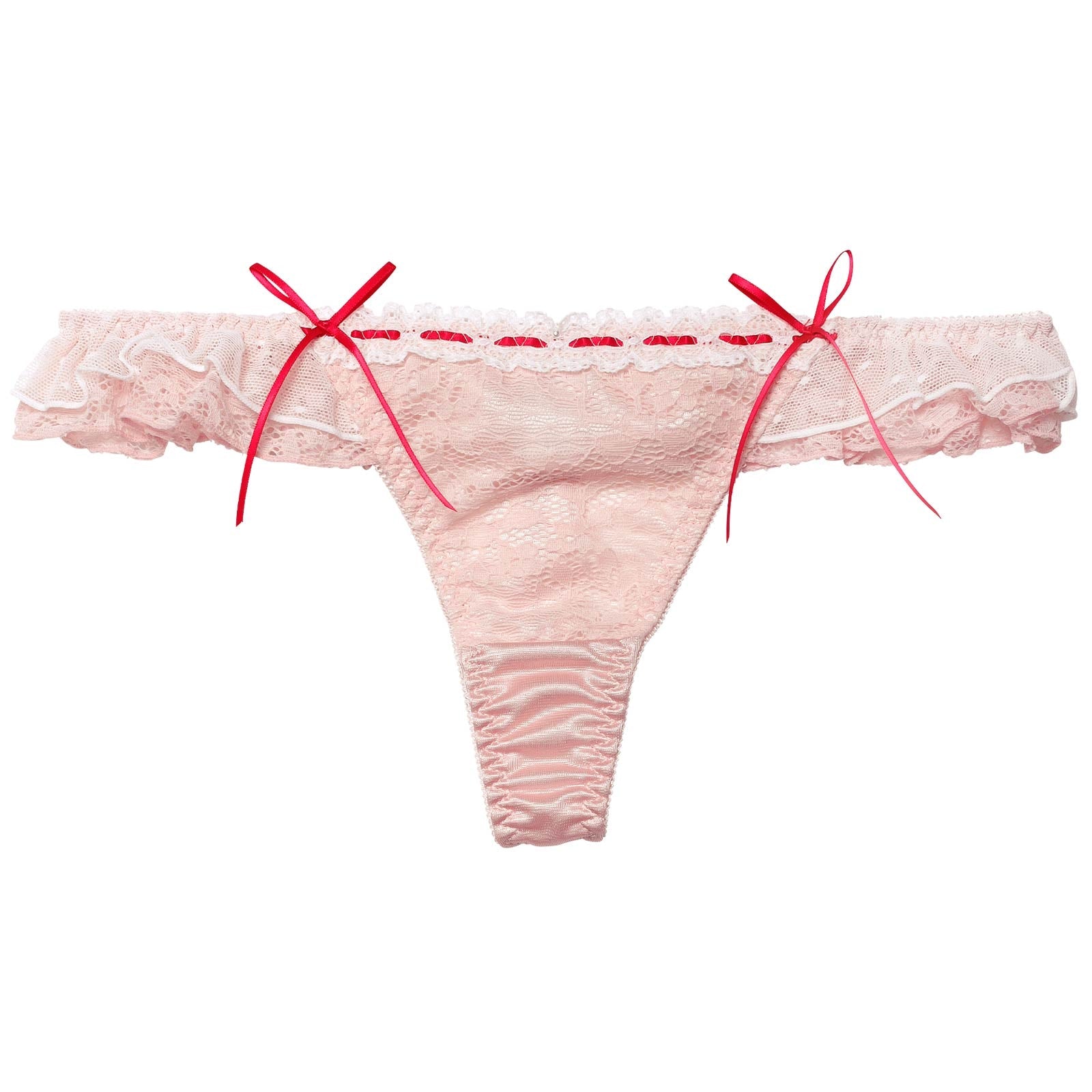 12/5新作!スウィートリボンビスチェTバックショーツ単品[おそろいショーツ]