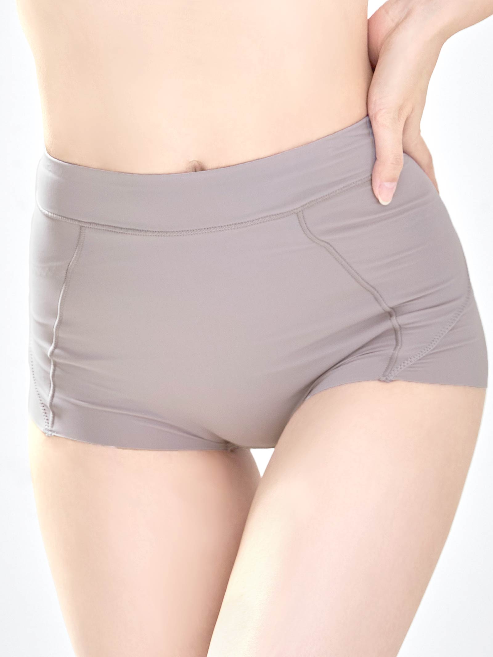 1/5新作!ハイウエストバッククロス骨盤サポートボックスショーツ単品