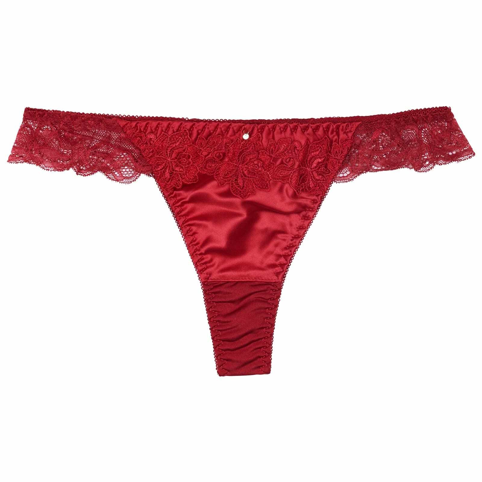 12/11再販!サイドレースブルームTバックショーツ単品