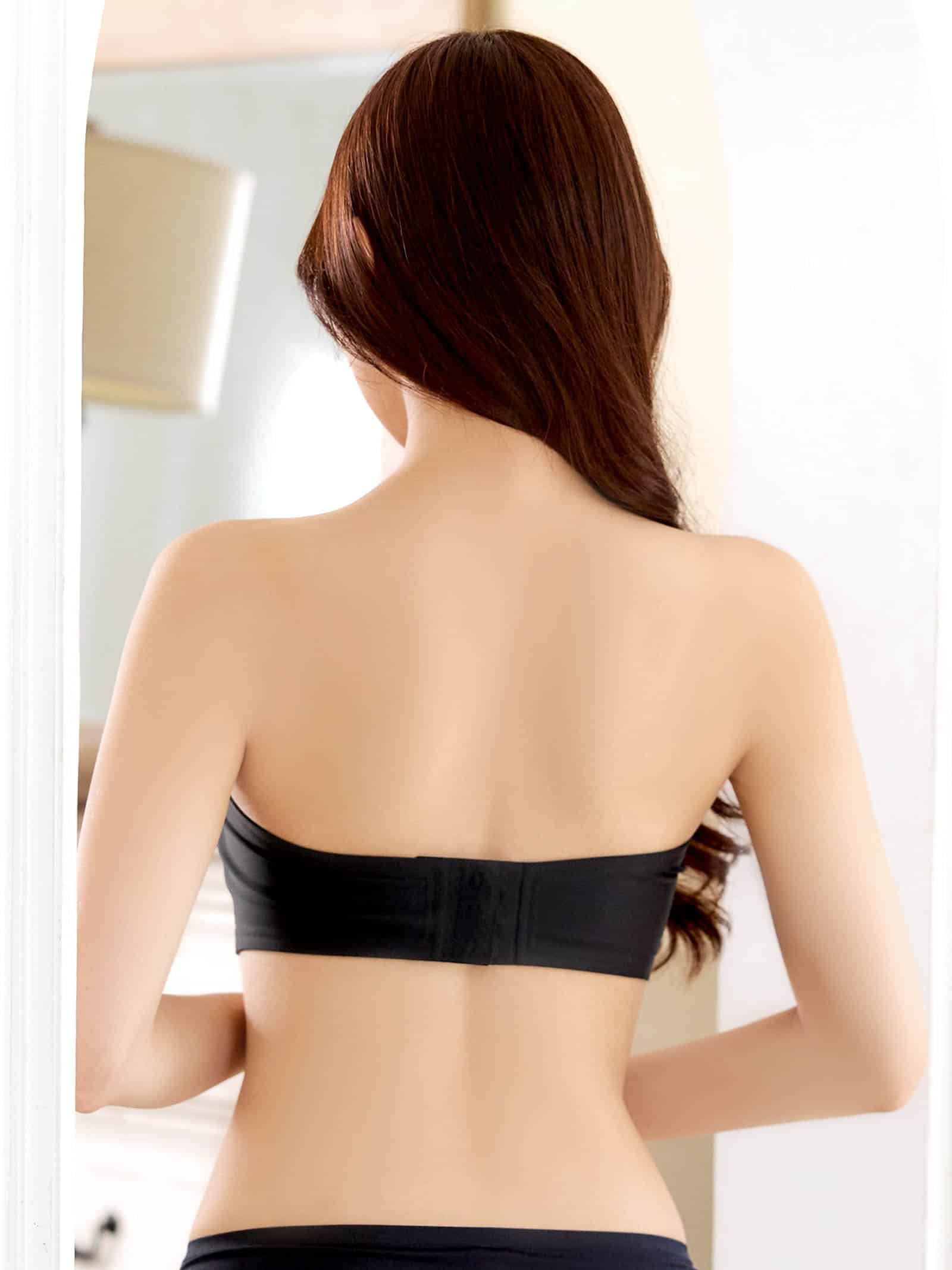7/24新作!【ノンワイヤー】シームレスフィットチューブブラジャー単品