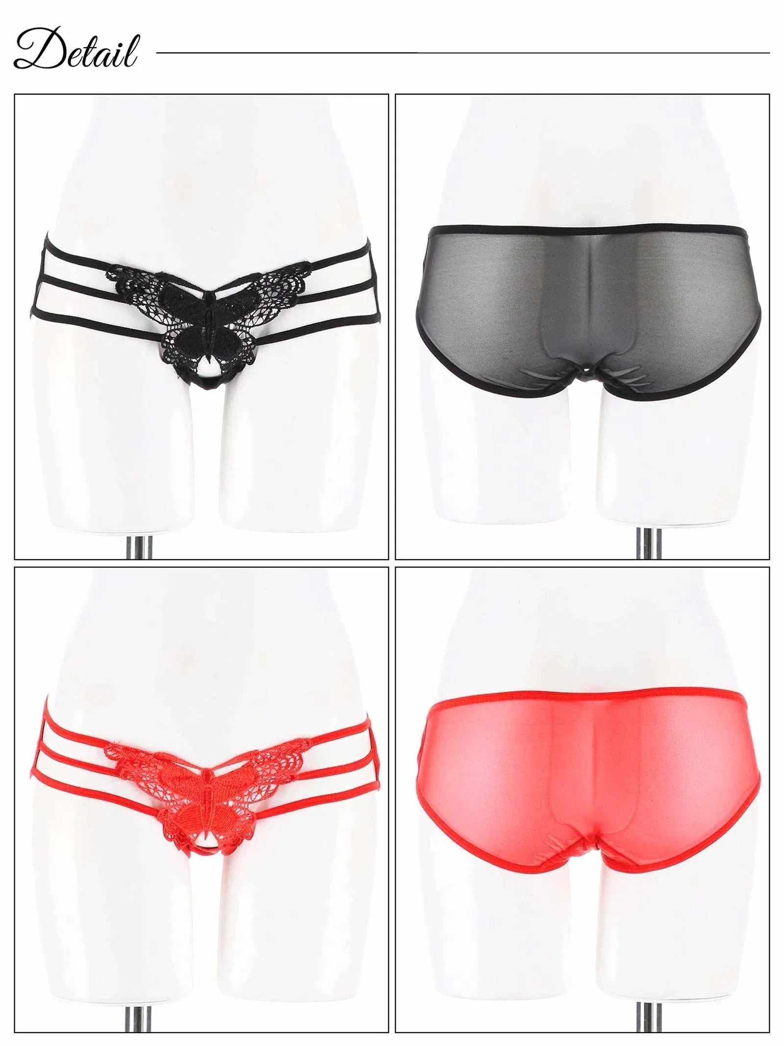 2/5再販!バタフライケミカルレースフルバックショーツ単品 - 【公式】247Lingerie