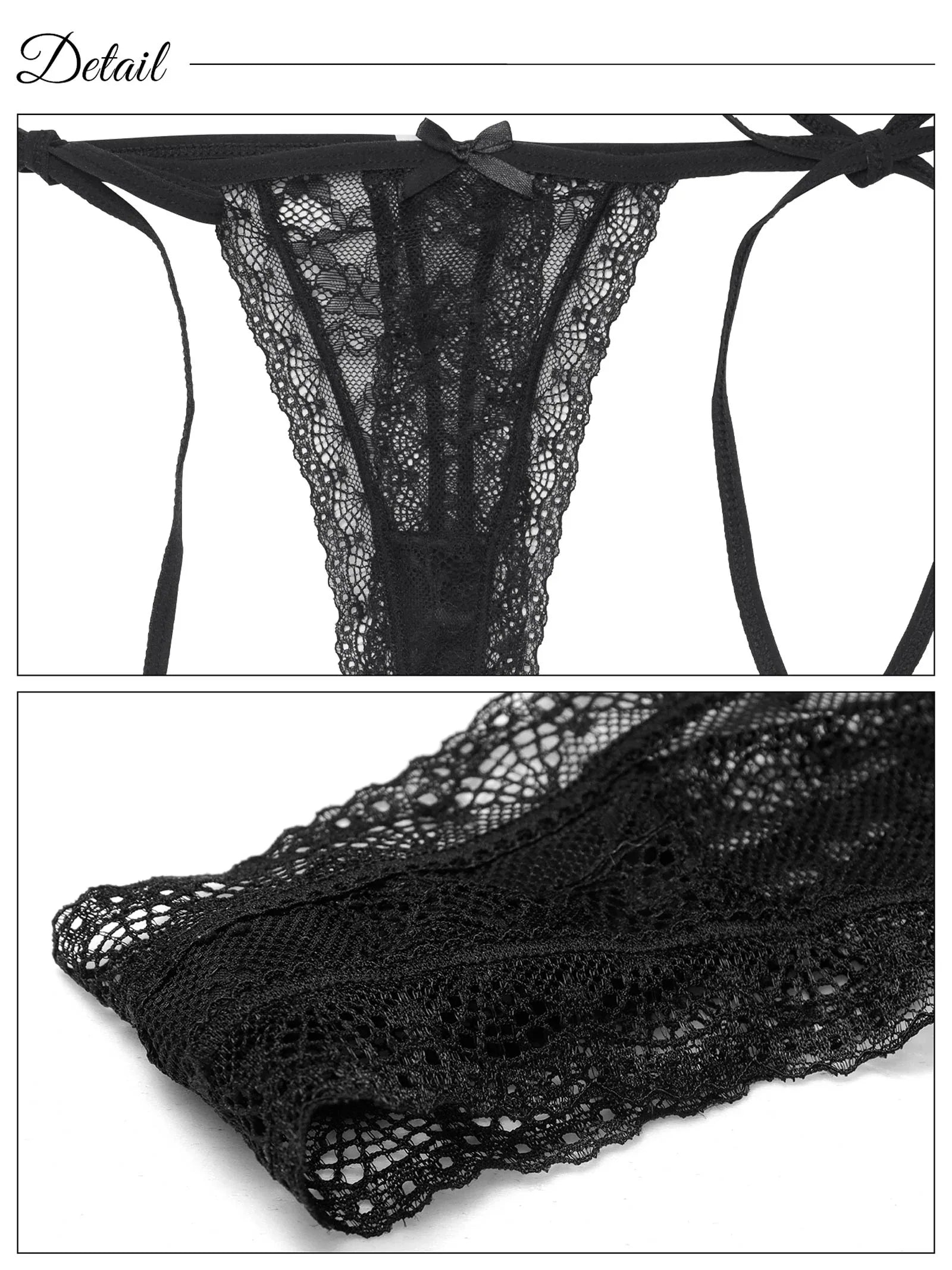 1/16新作!ヌーディーレースサイド紐バック透けTバックショーツ単品 - 【公式】247Lingerie