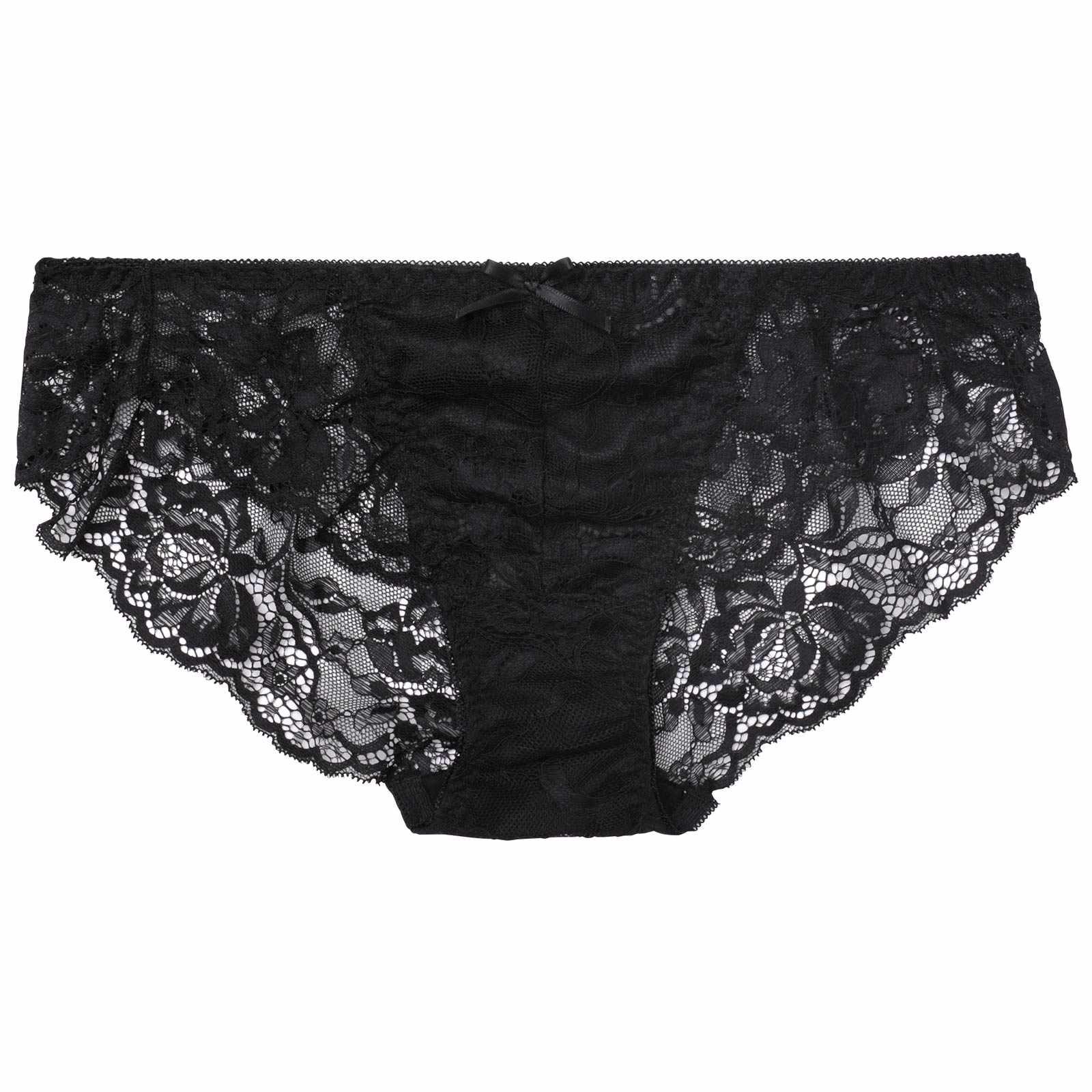 ロマンティックレーシィクロスバック透けフルバックショーツ単品[おそろいショーツ]