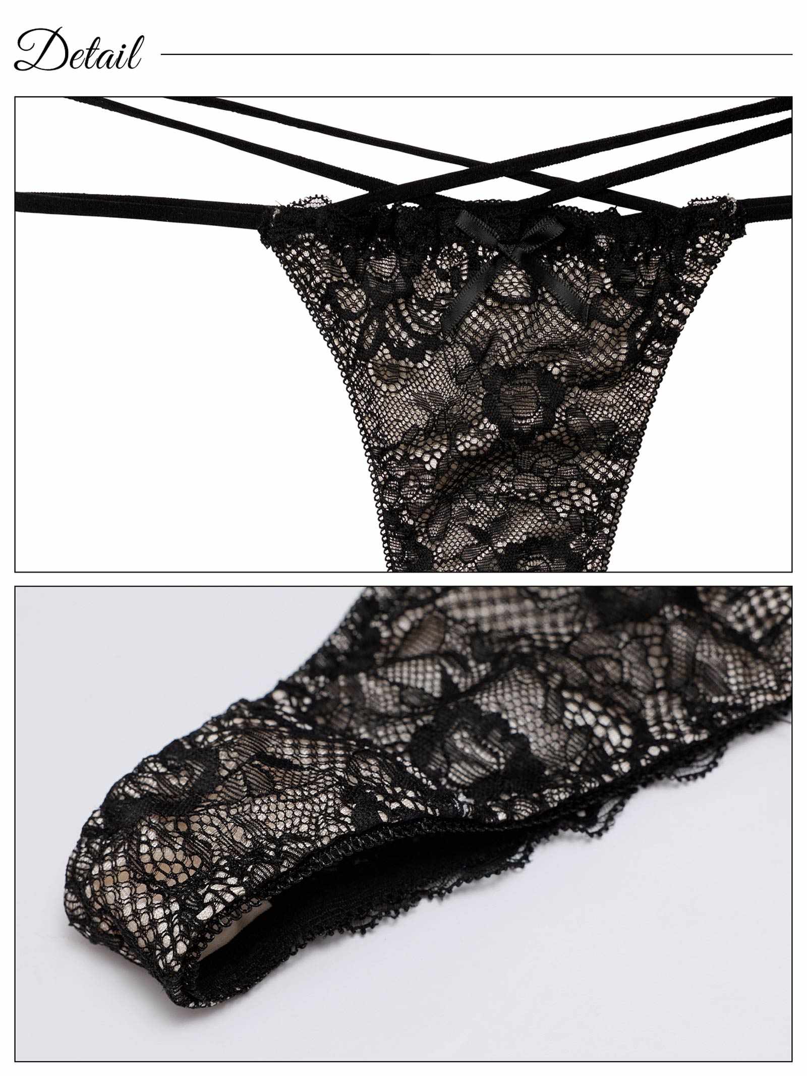 1/26新作!エターナルヌーディーレースバック透けTバックショーツ単品[おそろいショーツ]