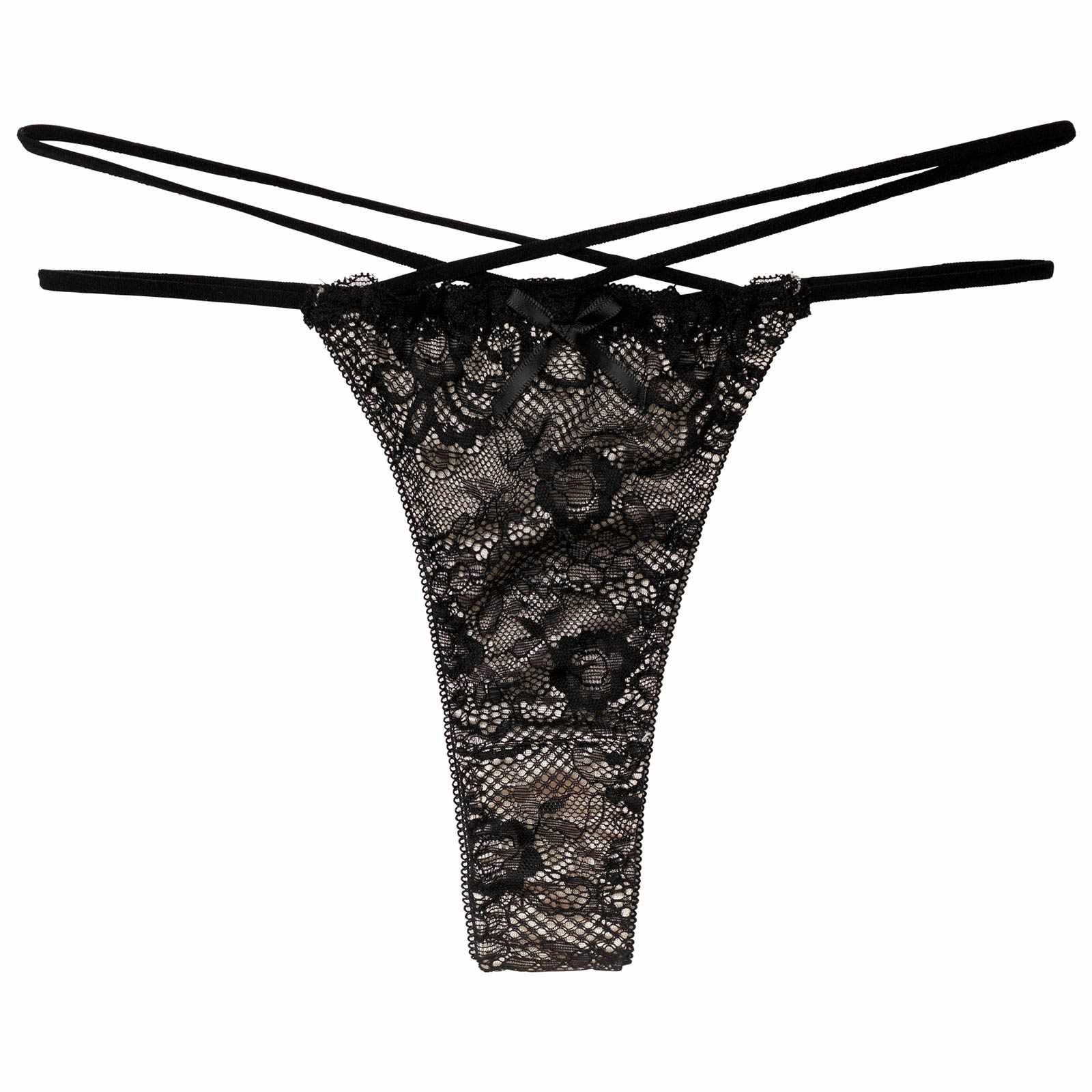 1/26新作!エターナルヌーディーレースバック透けTバックショーツ単品[おそろいショーツ]