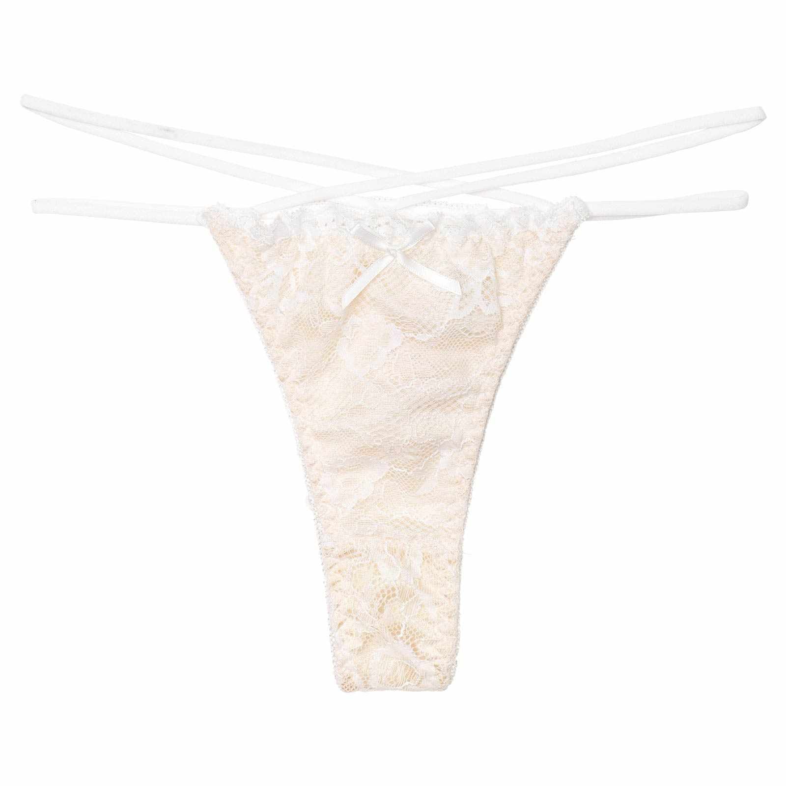 1/26新作!エターナルヌーディーレースバック透けTバックショーツ単品[おそろいショーツ]