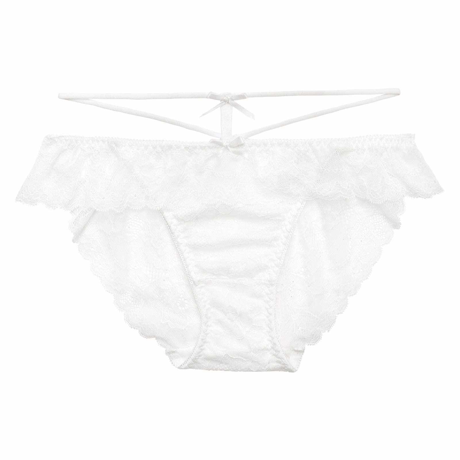 4/22新作!ドーリーリボンコードバック透けフルバックショーツ単品[おそろいショーツ]