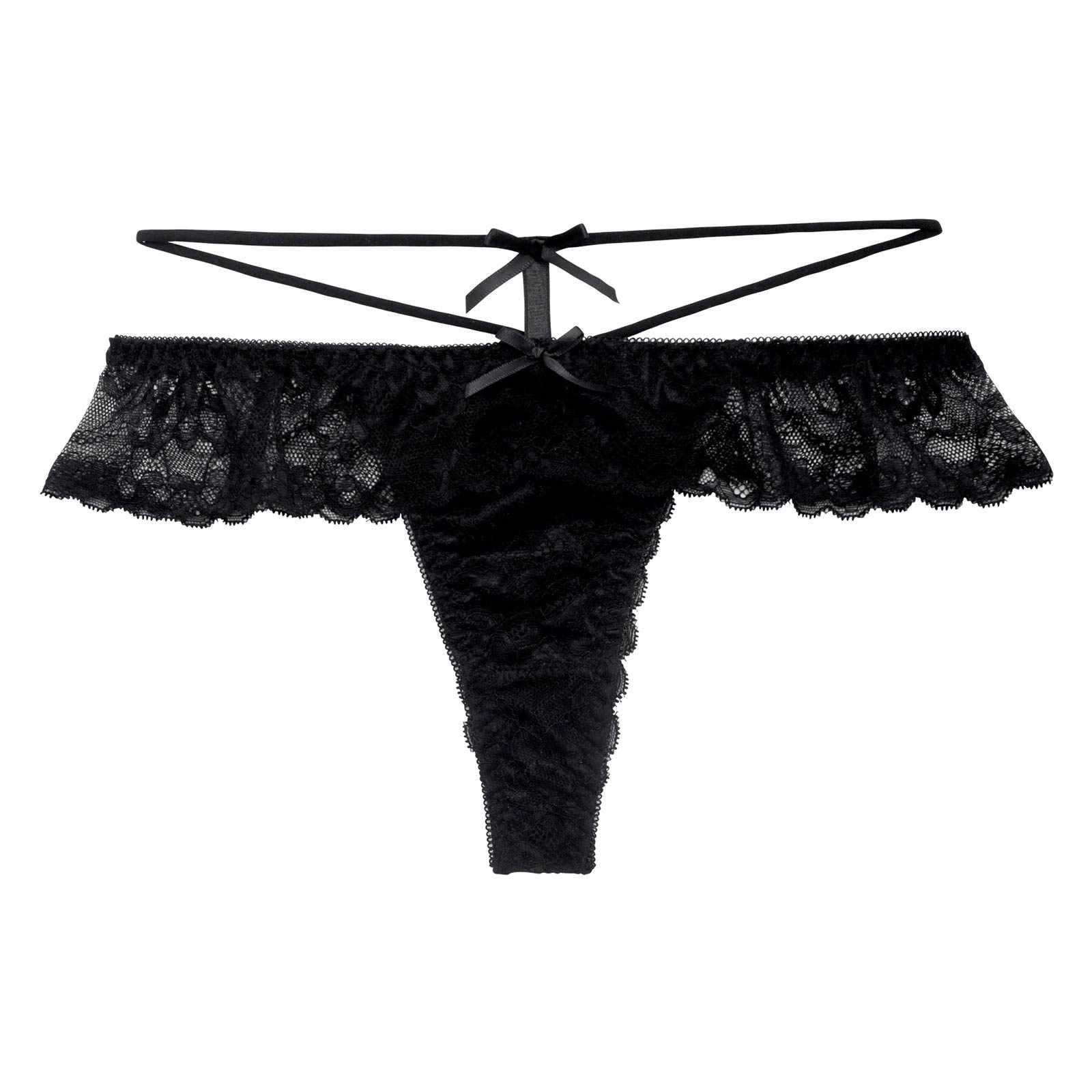 4/22新作!ドーリーリボンコードバック透けTバックショーツ単品[おそろいショーツ]