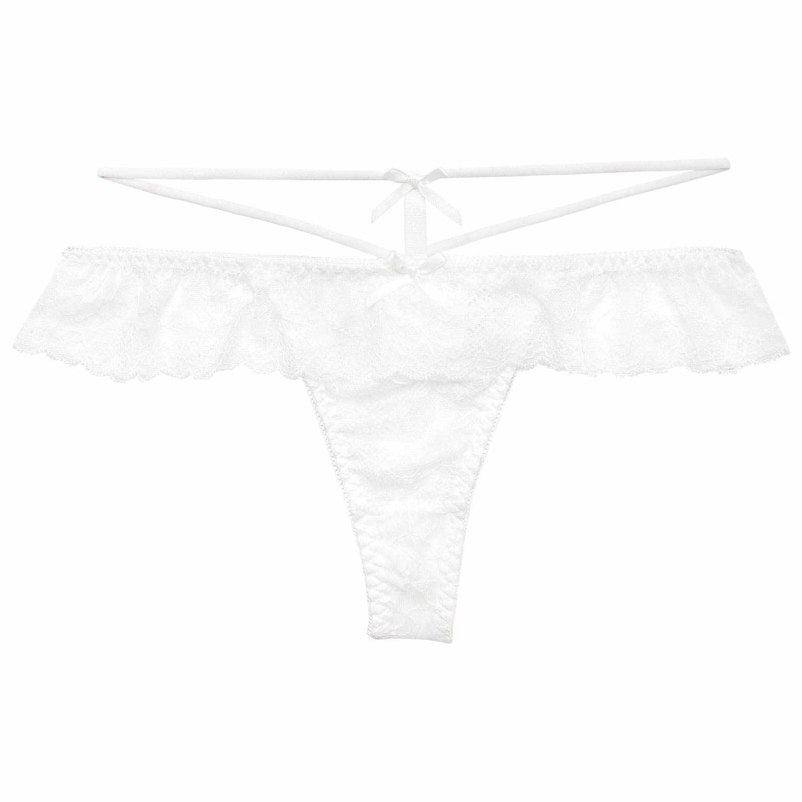 4/22新作!ドーリーリボンコードバック透けTバックショーツ単品[おそろいショーツ]