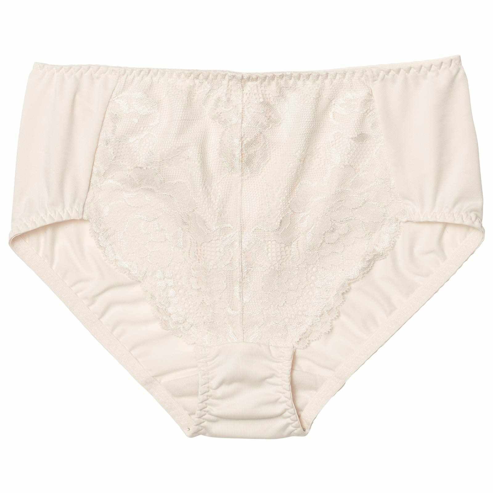 ベーシックフラワーレース下腹補正ショーツ単品[おそろいショーツ]