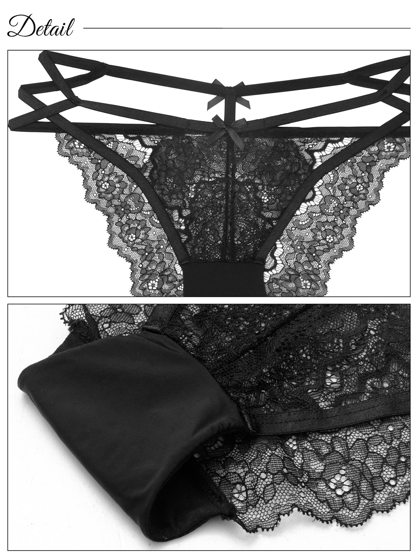 8/13新作!クロスレーシィコードバック透けフルバックショーツ単品