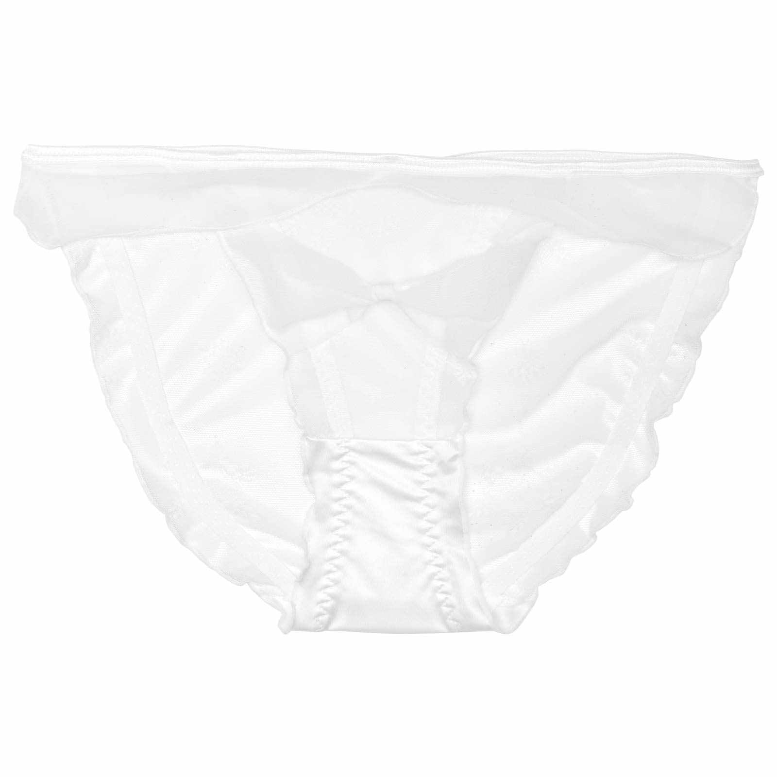 シアーリボンフリルフルバックショーツ単品