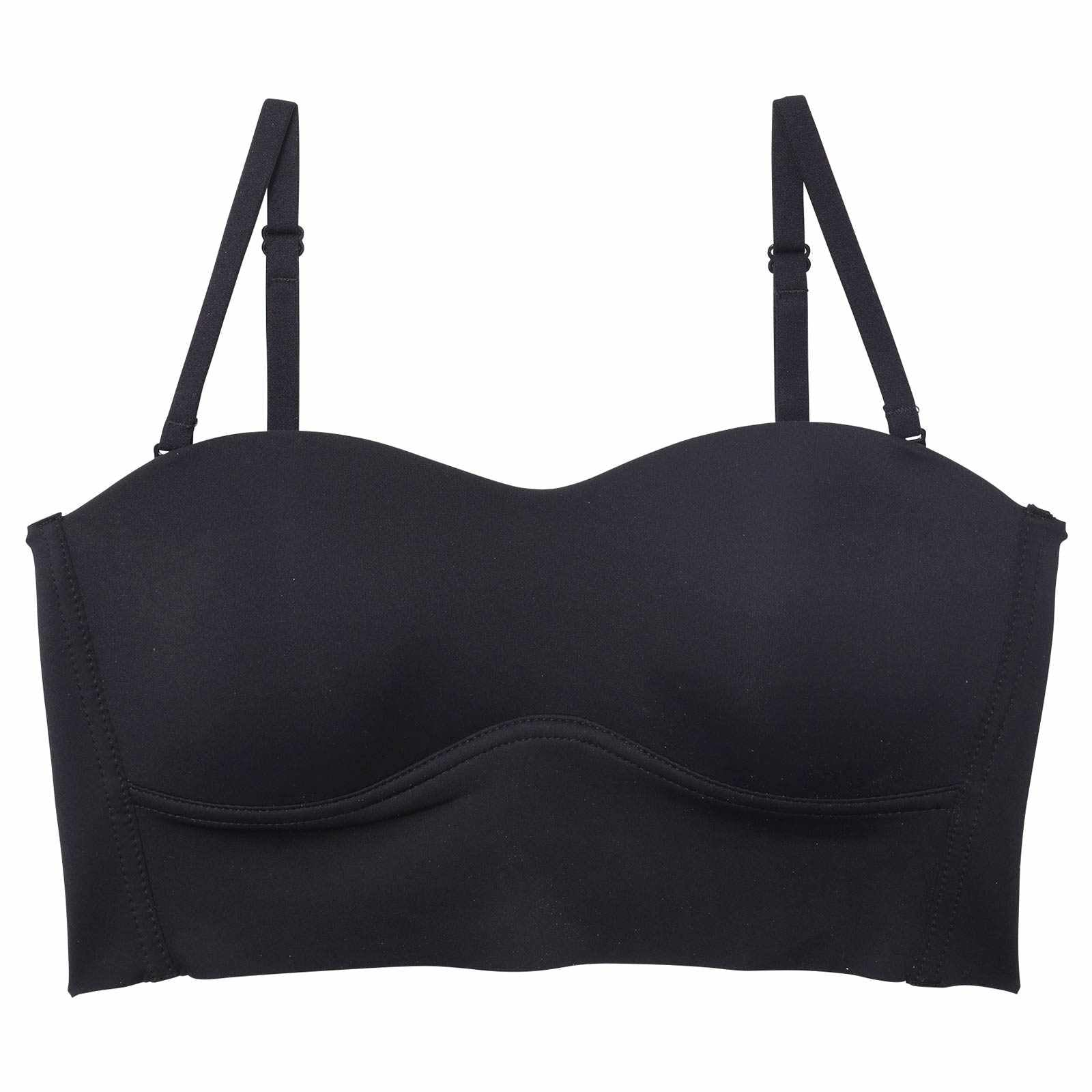 ワンカラーナチュラルチューブトップブラジャー単品