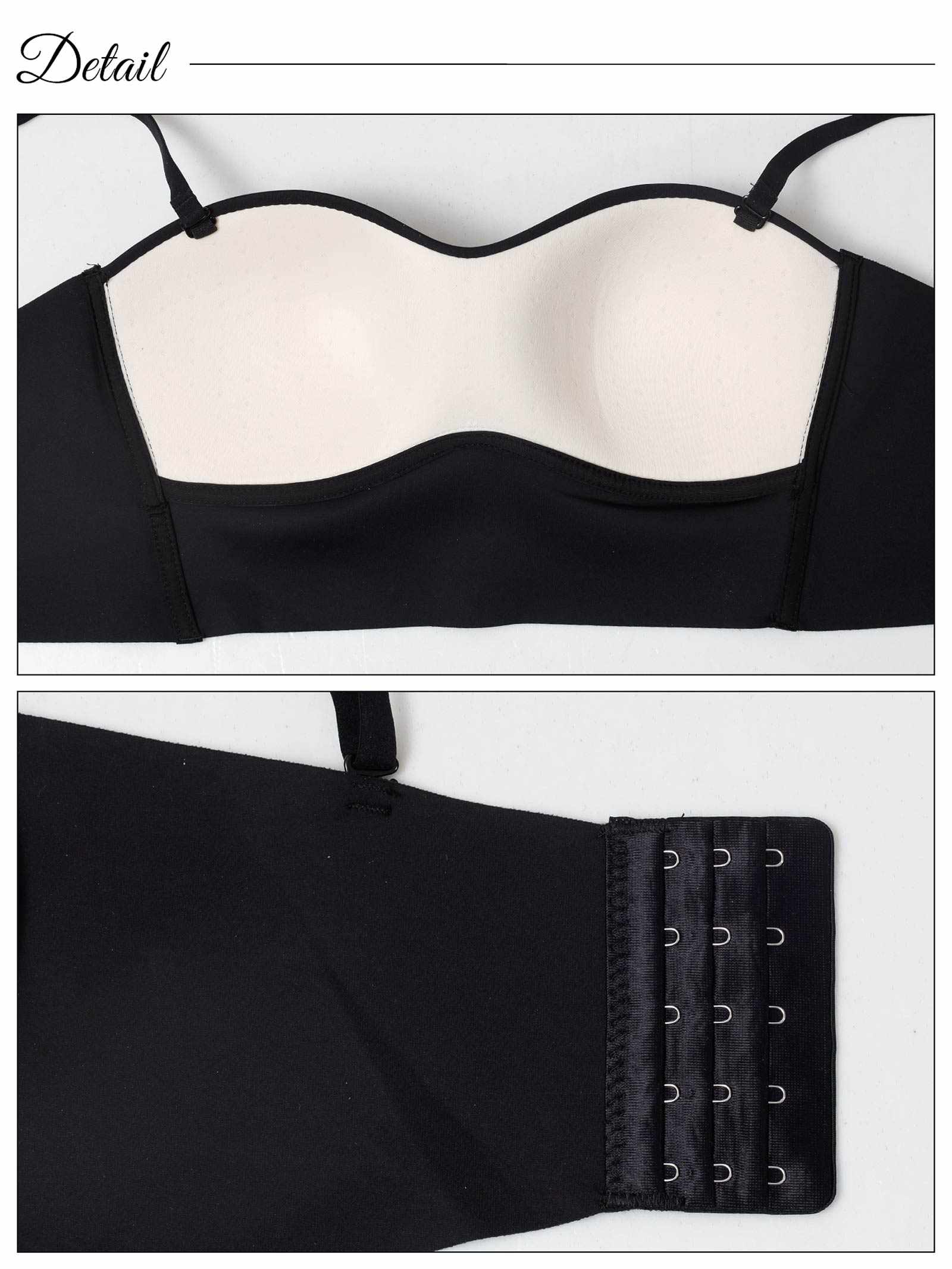 9/29新作!ワンカラーナチュラルチューブトップブラジャー単品