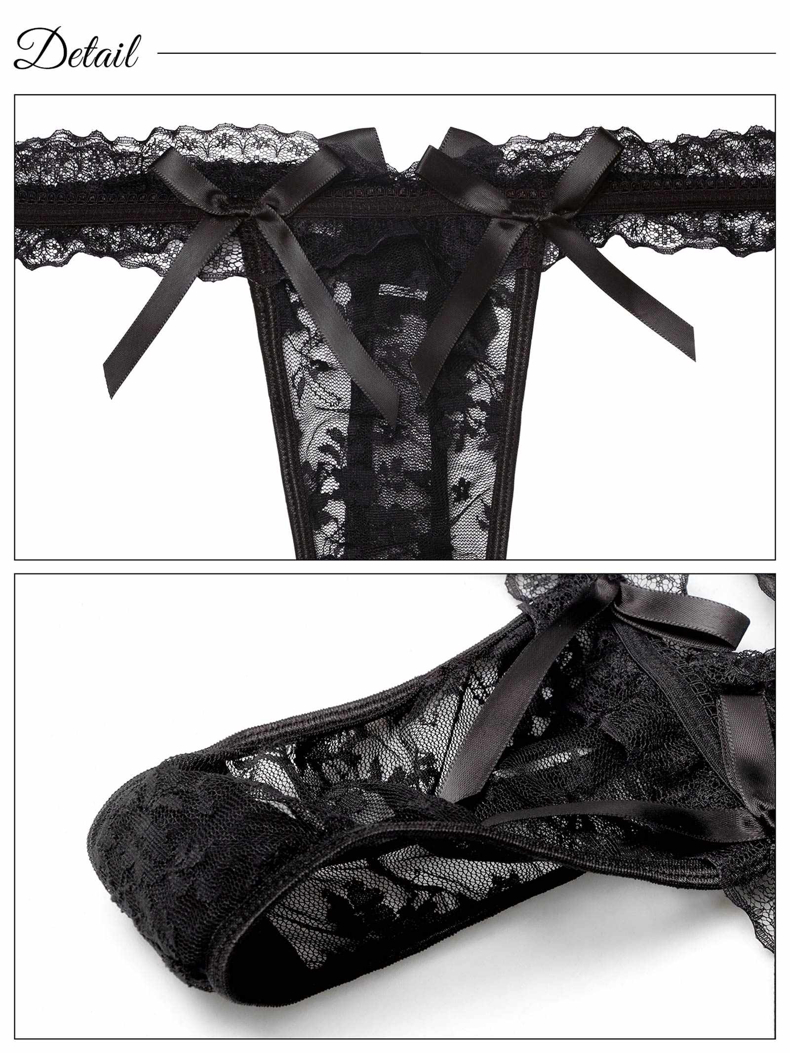 10/31新作!フルーレットレースリボンTバックショーツ単品