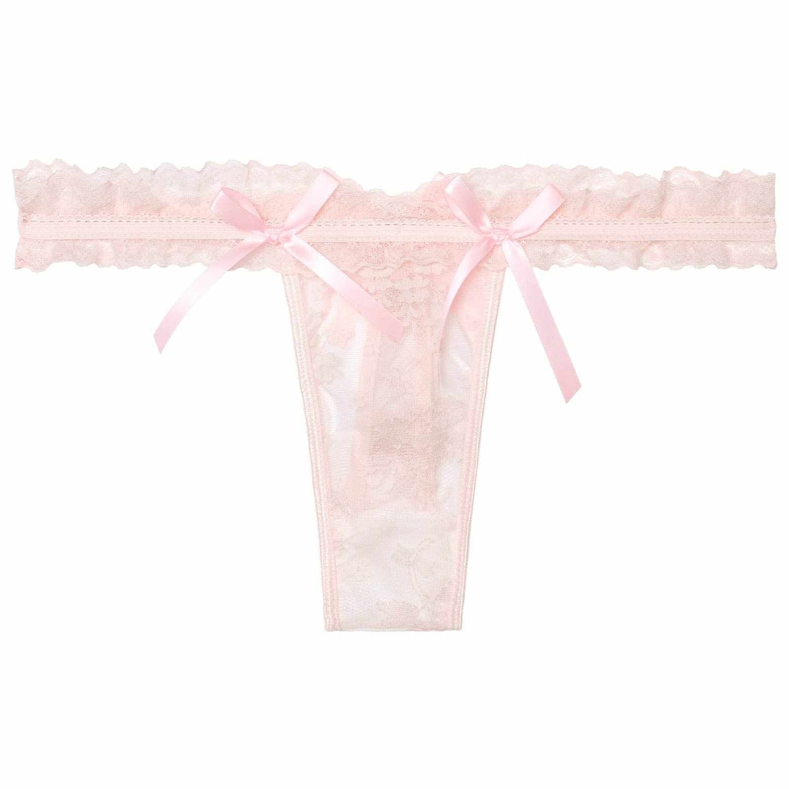 フルーレットレースリボンTバックショーツ単品