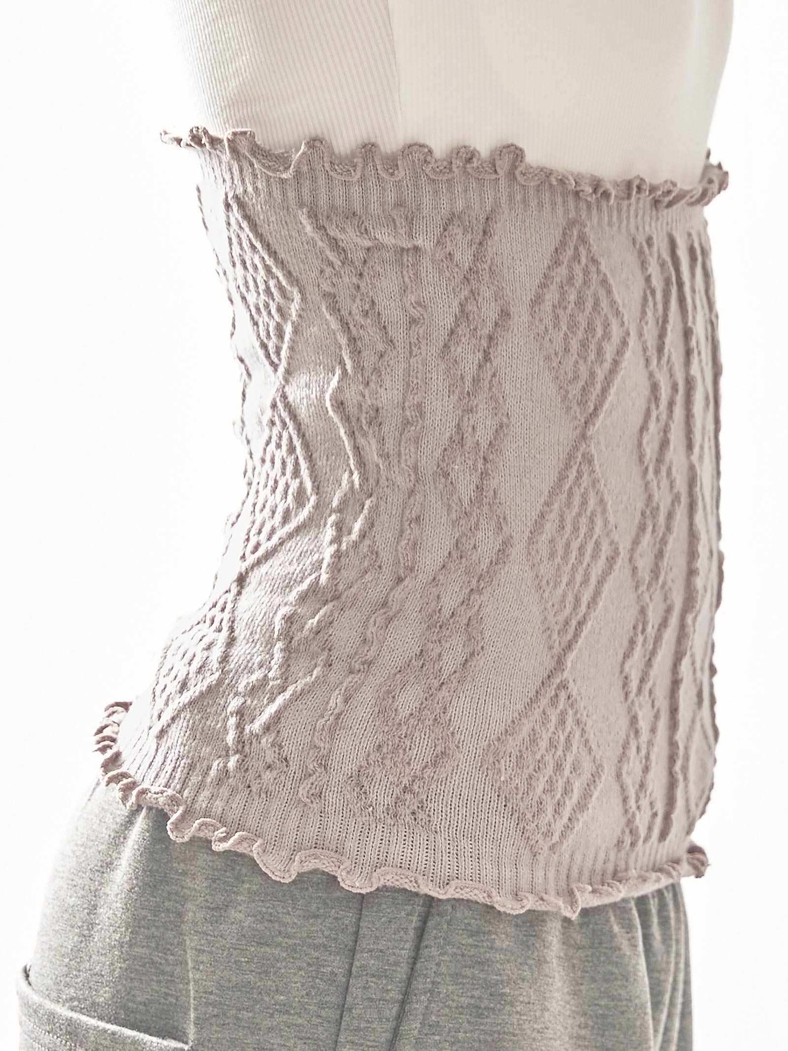 12/10新作!編柄腹巻き&ネックウォーマー