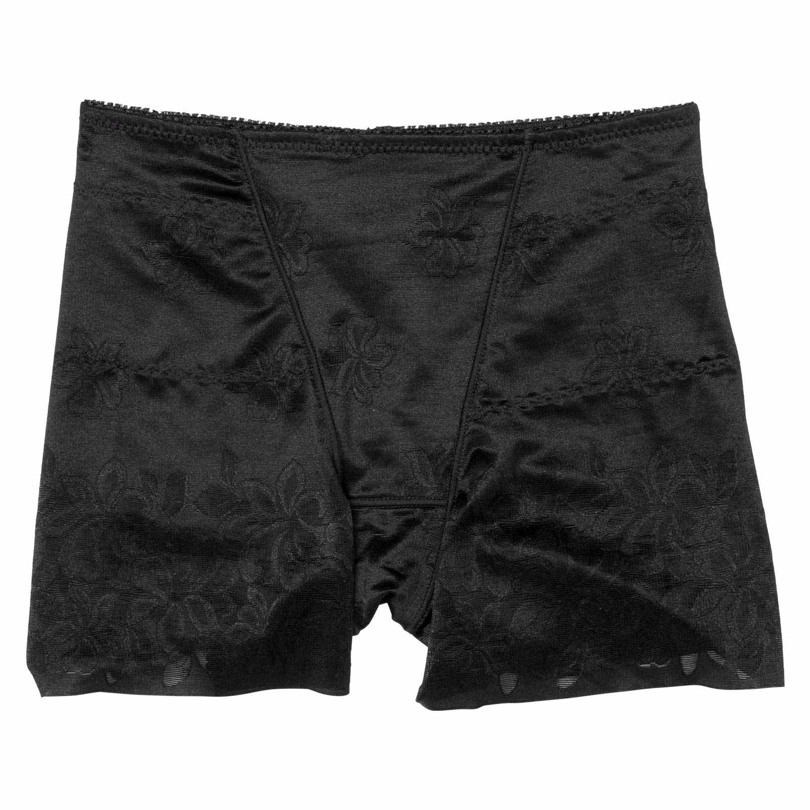 フラワーレーシィヘム骨盤サポートロング丈ガードル