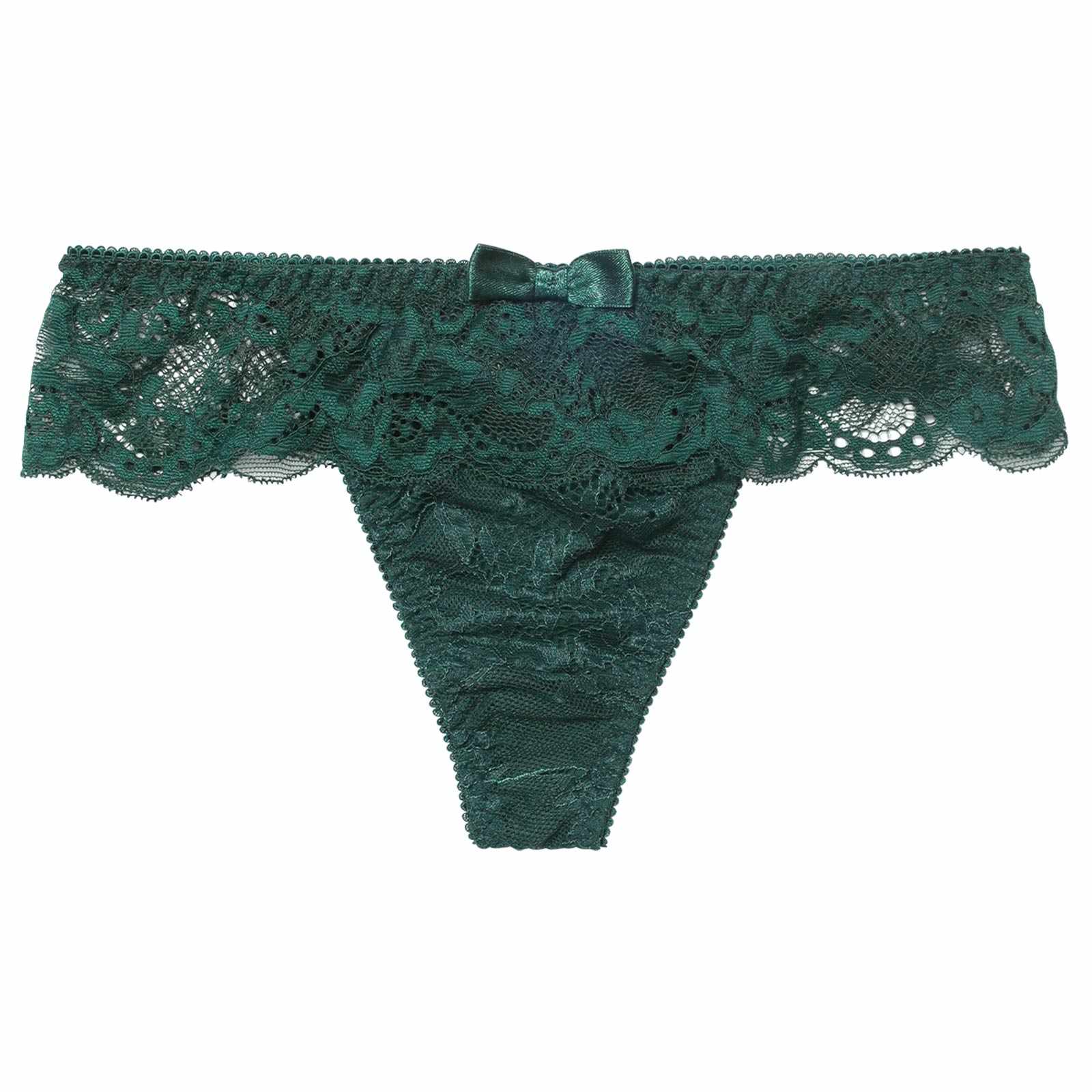 11/10新作!スカラップシアーレースバック透けTバックショーツ単品