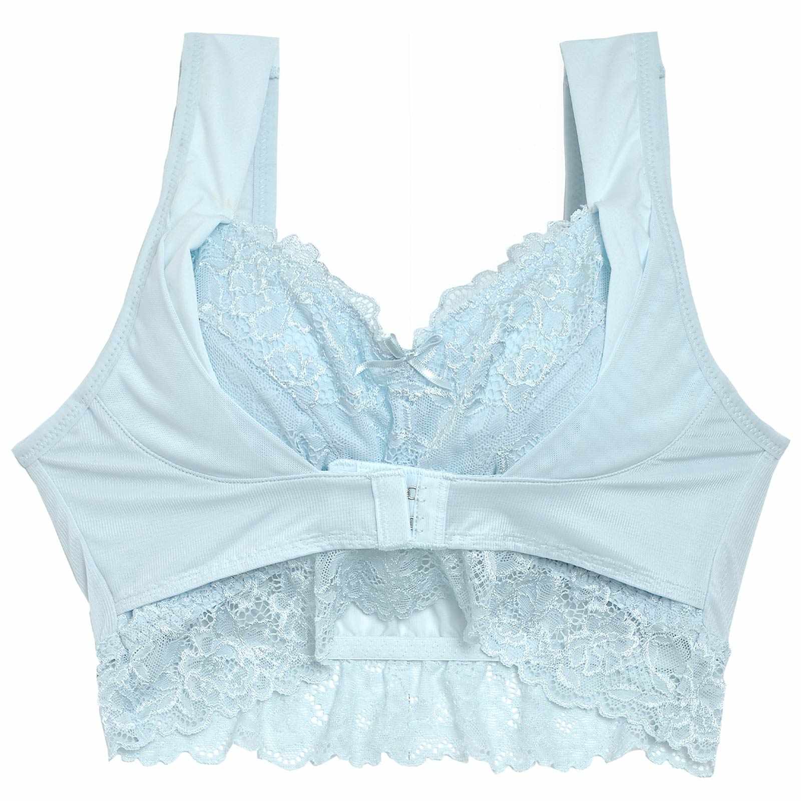 12/16再販!【ノンワイヤー】フロントホック付きドリーミーナイトブラ単品