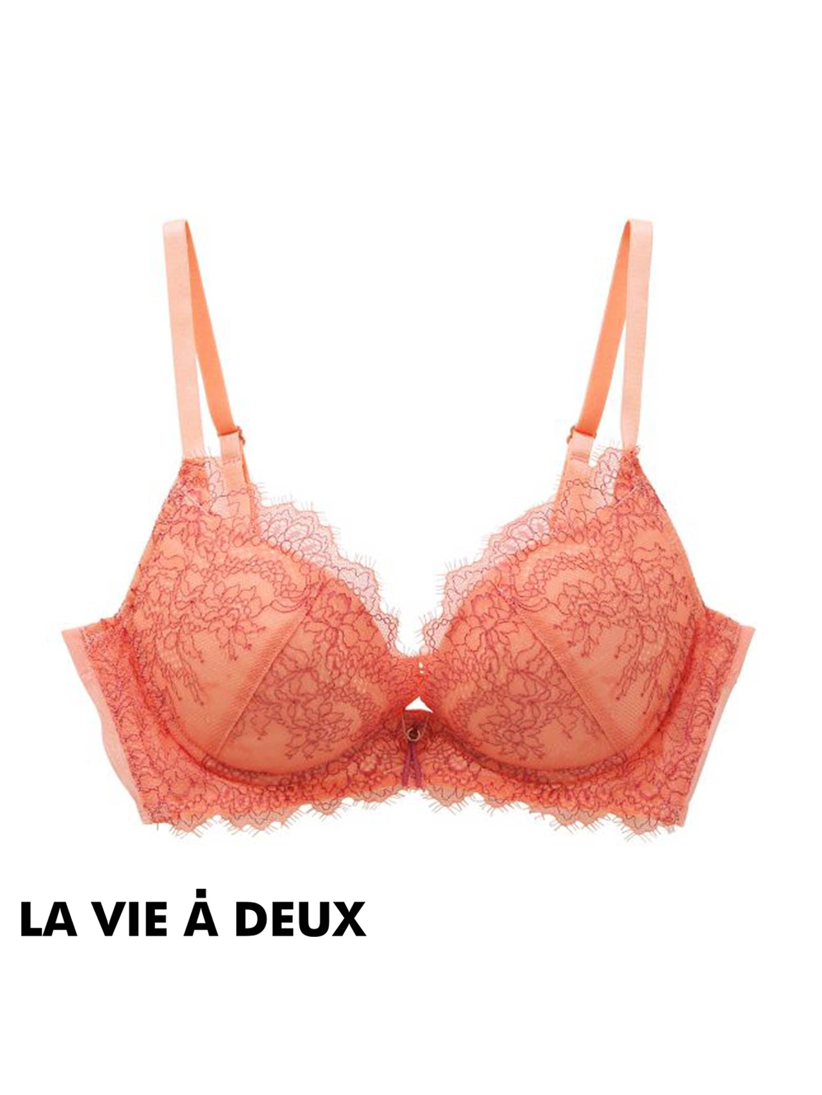 【mignon LA VIE A DEUX】アイラッシュレースブラジャー単品[LAM2002]