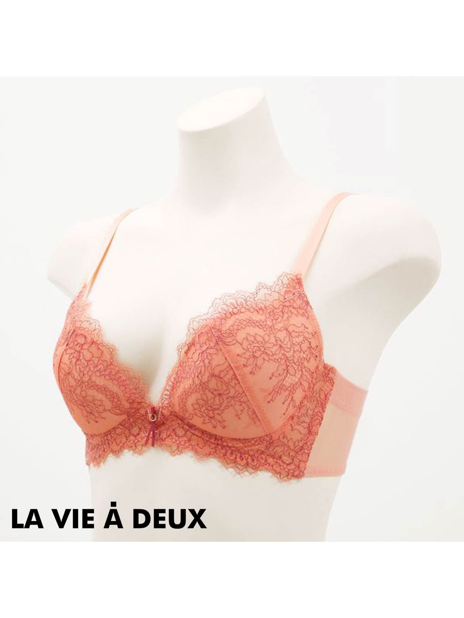 【mignon LA VIE A DEUX】アイラッシュレースブラジャー単品[LAM2002]