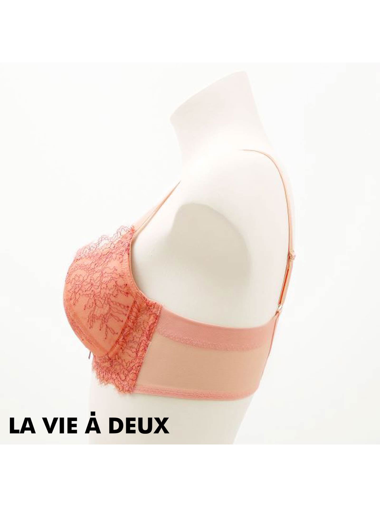 【mignon LA VIE A DEUX】アイラッシュレースブラジャー単品[LAM2002]