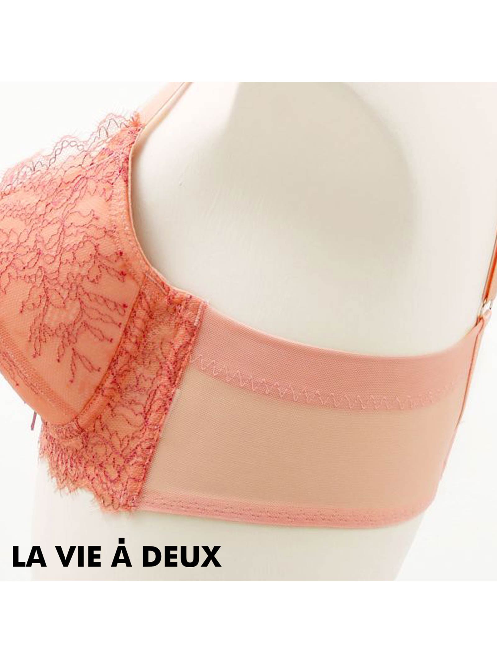 【mignon LA VIE A DEUX】アイラッシュレースブラジャー単品[LAM2002]