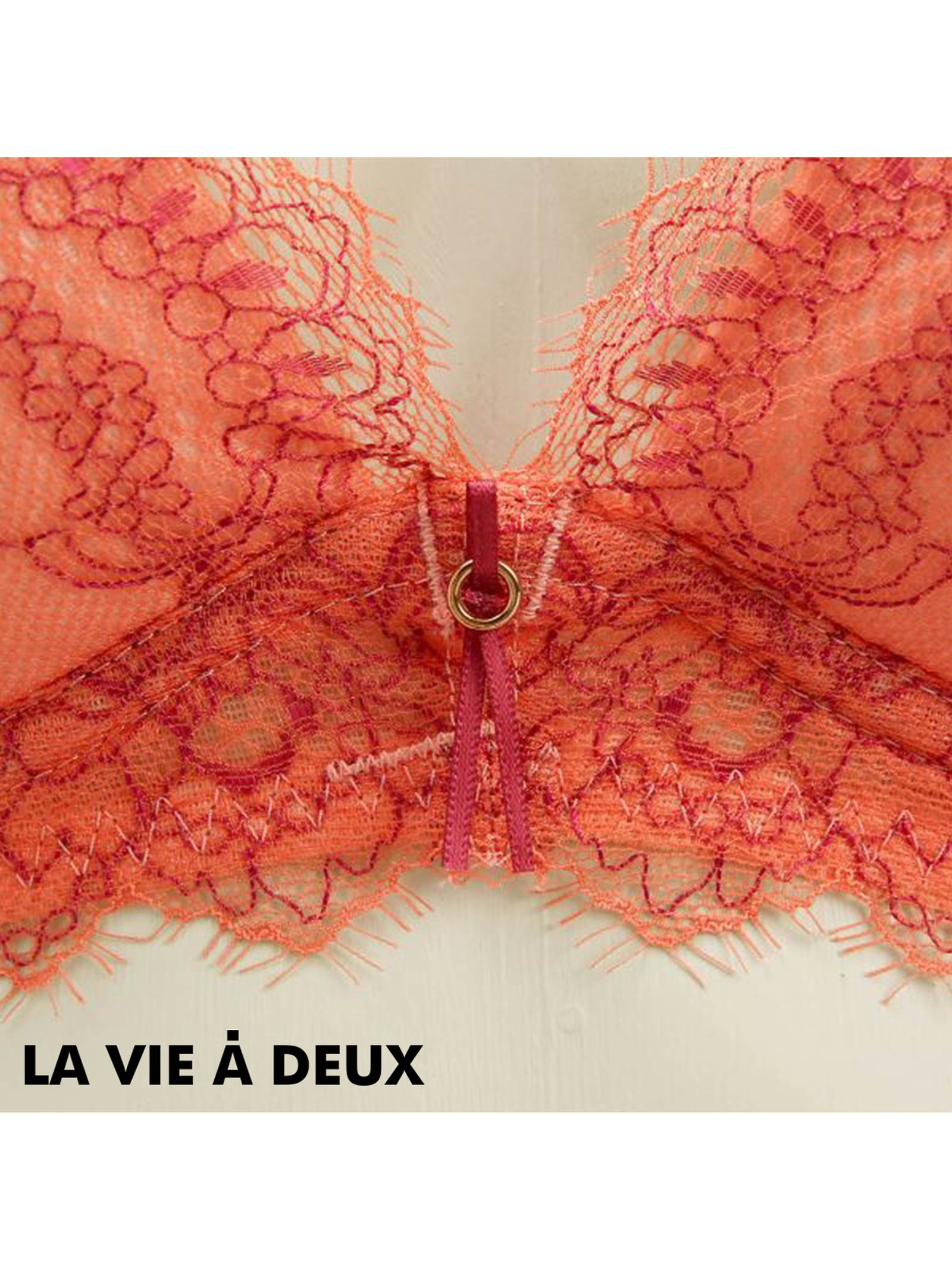 【mignon LA VIE A DEUX】アイラッシュレースブラジャー単品[LAM2002]