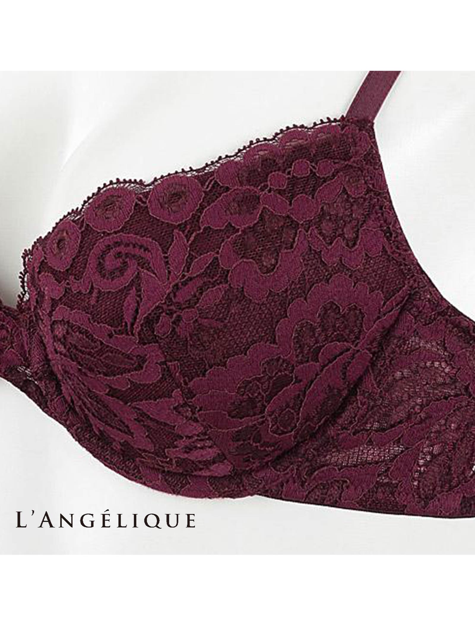 【L'ANGELIQUE】Apollo(アポロ)３/４カップブラジャー単品[LIPA130BC]